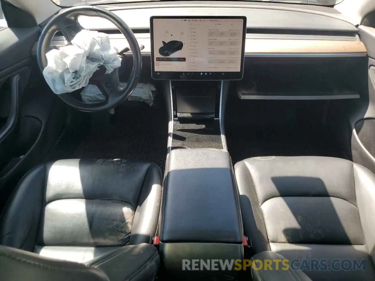 8 Photograph of a damaged car 5YJ3E1EA8KF304347 TESLA MODEL 3 2019
