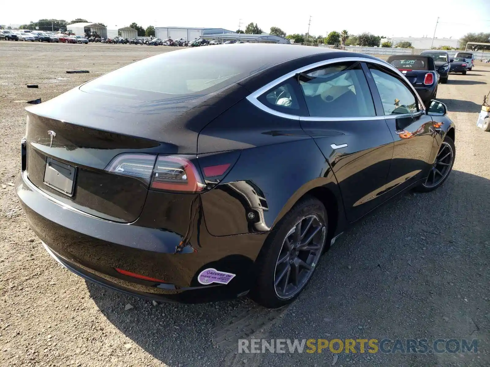 4 Photograph of a damaged car 5YJ3E1EA8KF305336 TESLA MODEL 3 2019