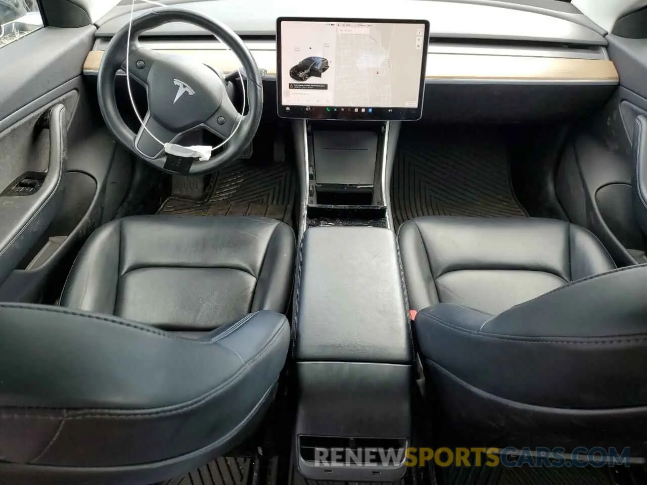 8 Photograph of a damaged car 5YJ3E1EA8KF305594 TESLA MODEL 3 2019