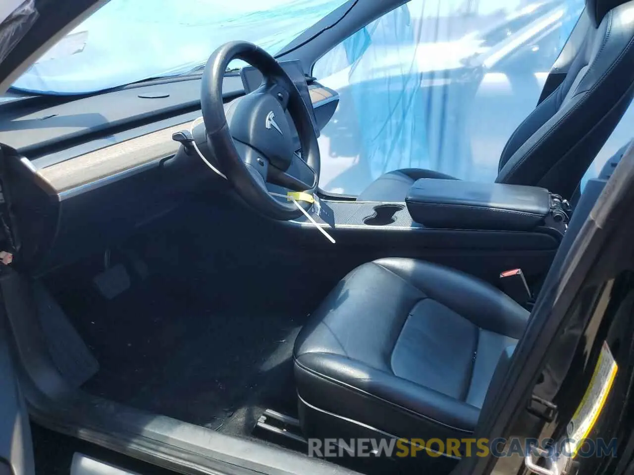 7 Photograph of a damaged car 5YJ3E1EA8KF306096 TESLA MODEL 3 2019
