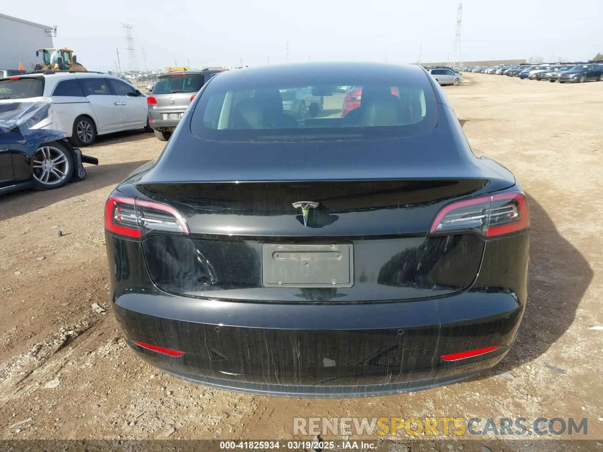 16 Photograph of a damaged car 5YJ3E1EA8KF306910 TESLA MODEL 3 2019