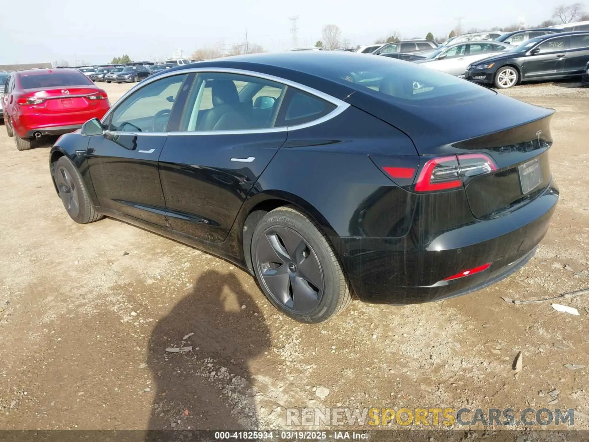 3 Photograph of a damaged car 5YJ3E1EA8KF306910 TESLA MODEL 3 2019
