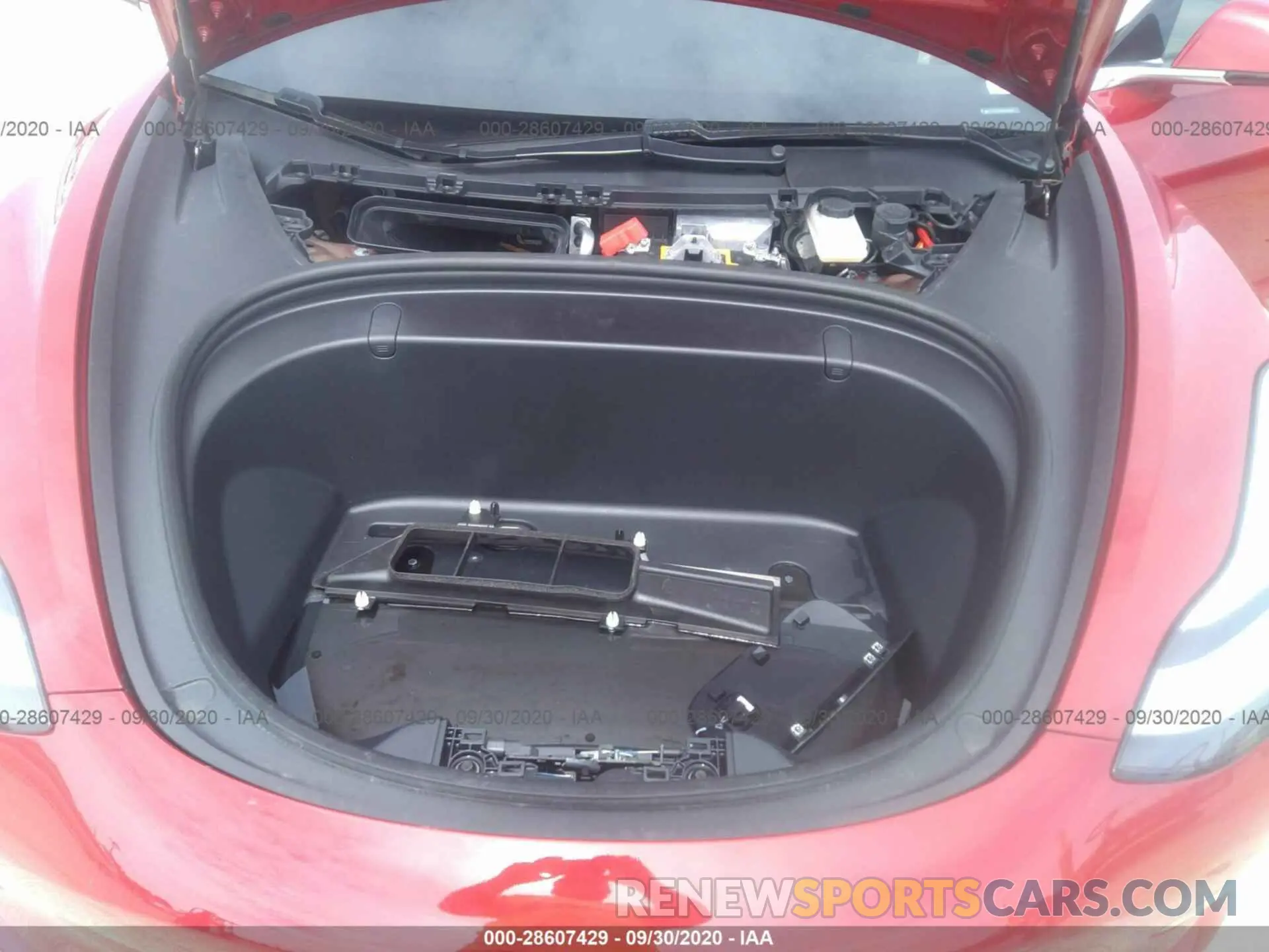 10 Photograph of a damaged car 5YJ3E1EA8KF308365 TESLA MODEL 3 2019
