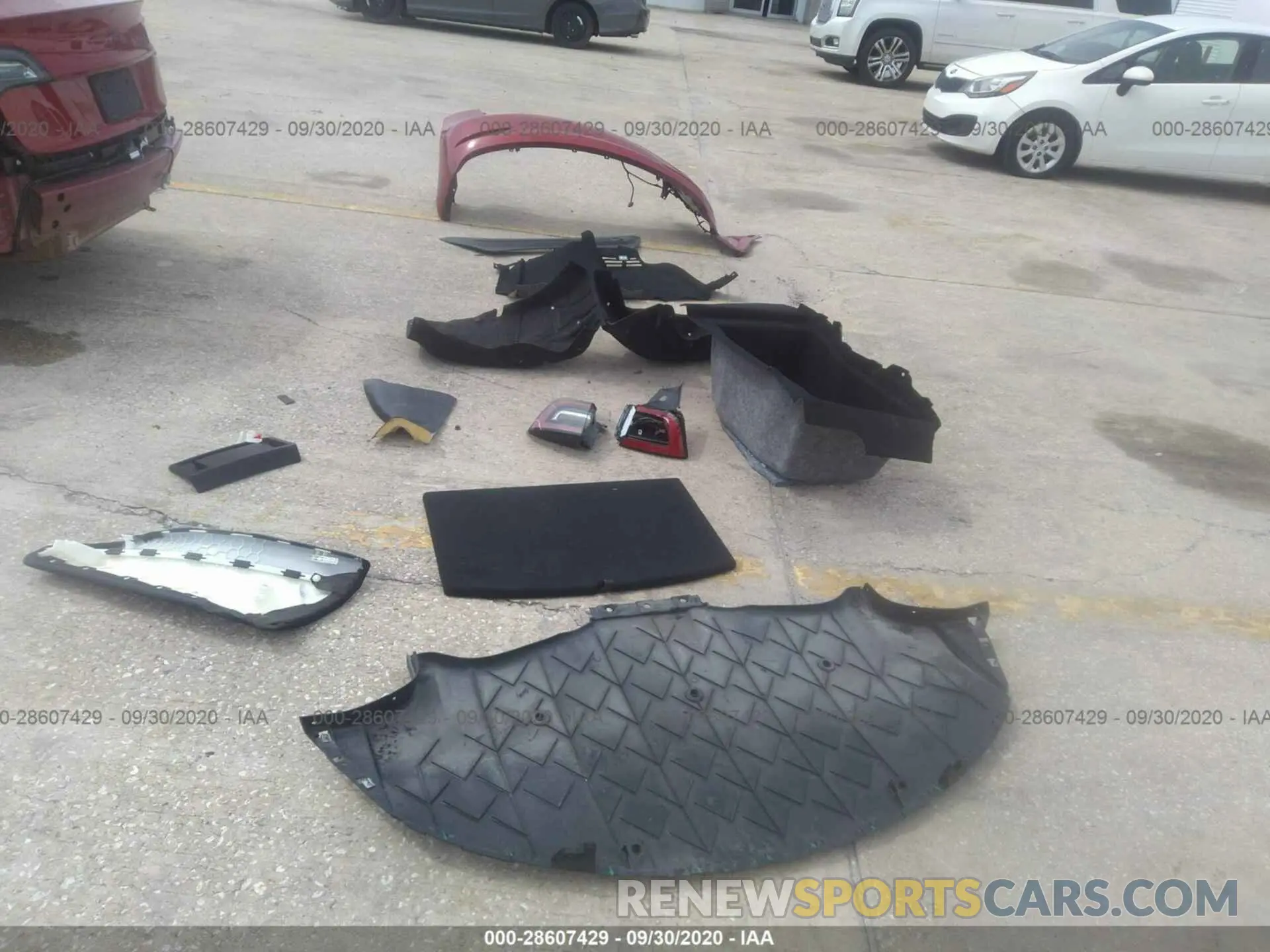12 Photograph of a damaged car 5YJ3E1EA8KF308365 TESLA MODEL 3 2019