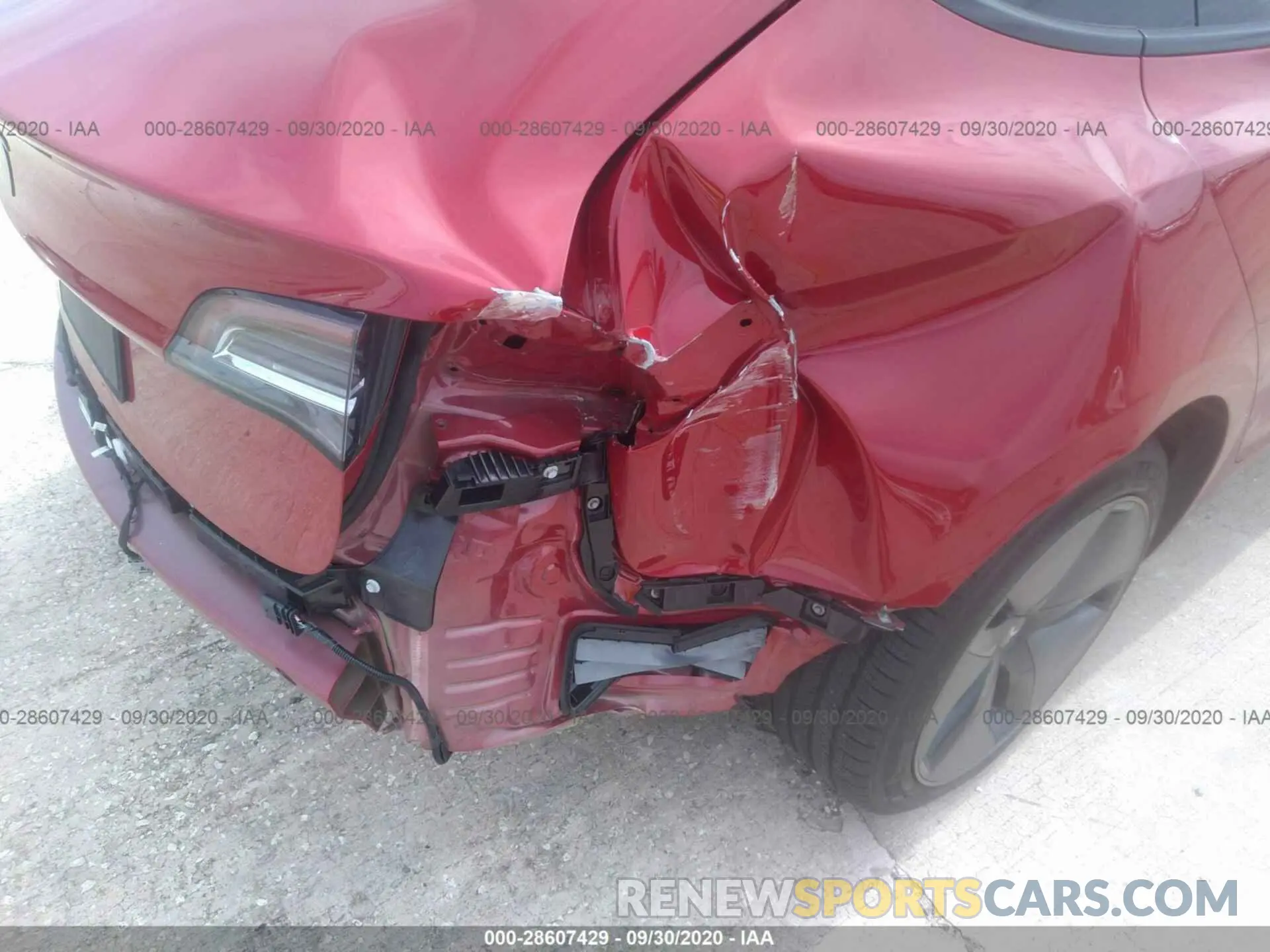 6 Photograph of a damaged car 5YJ3E1EA8KF308365 TESLA MODEL 3 2019
