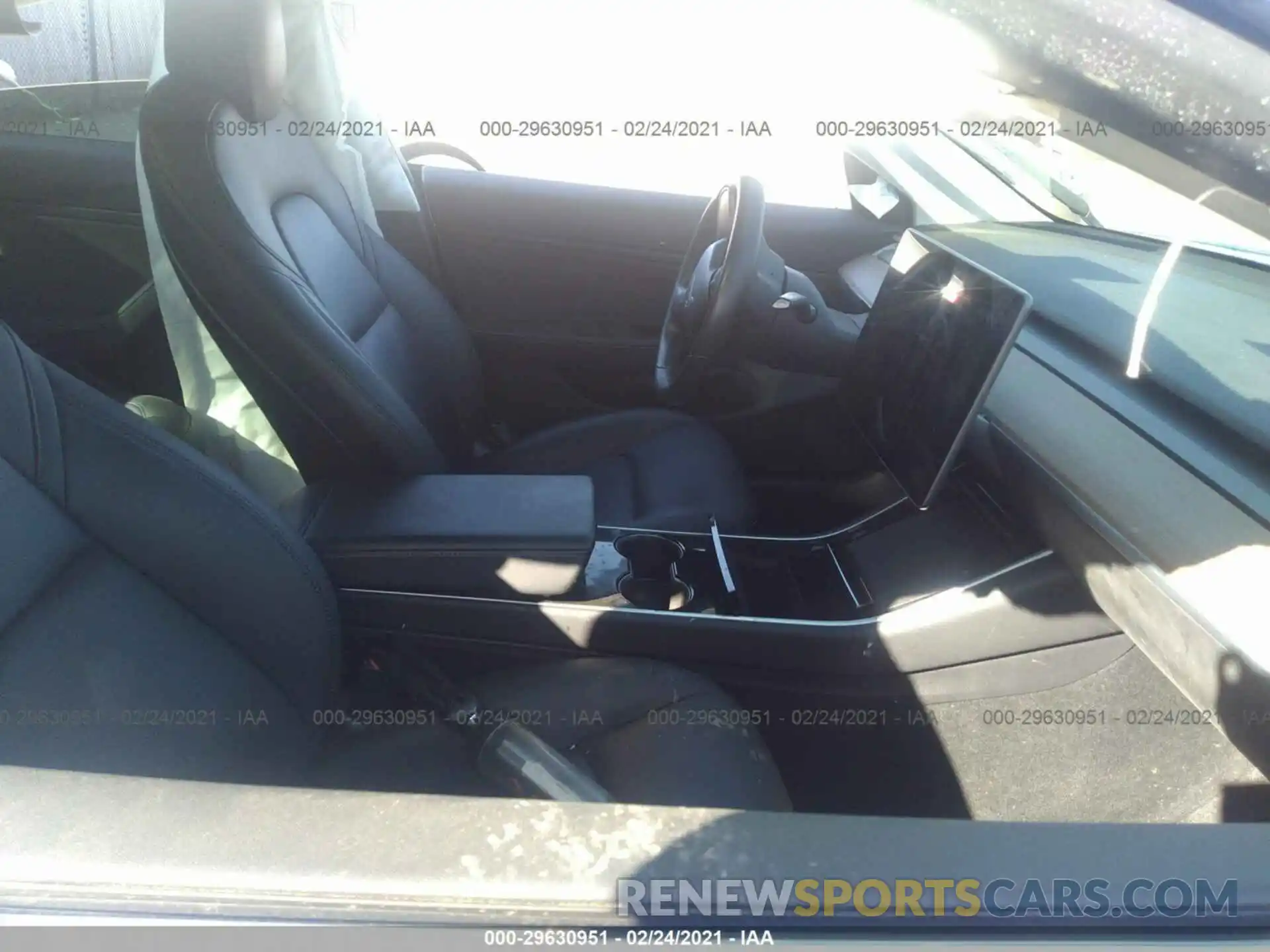 5 Photograph of a damaged car 5YJ3E1EA8KF309239 TESLA MODEL 3 2019