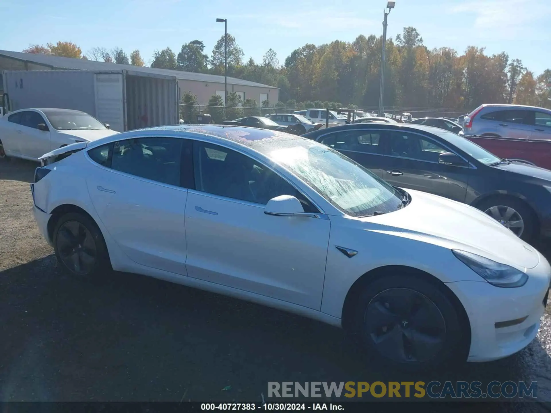 1 Photograph of a damaged car 5YJ3E1EA8KF309743 TESLA MODEL 3 2019