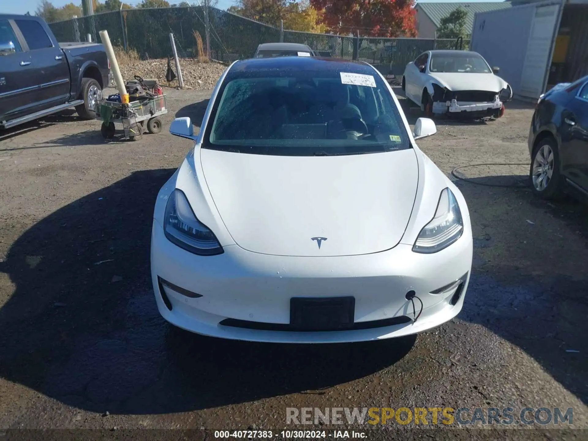 13 Photograph of a damaged car 5YJ3E1EA8KF309743 TESLA MODEL 3 2019
