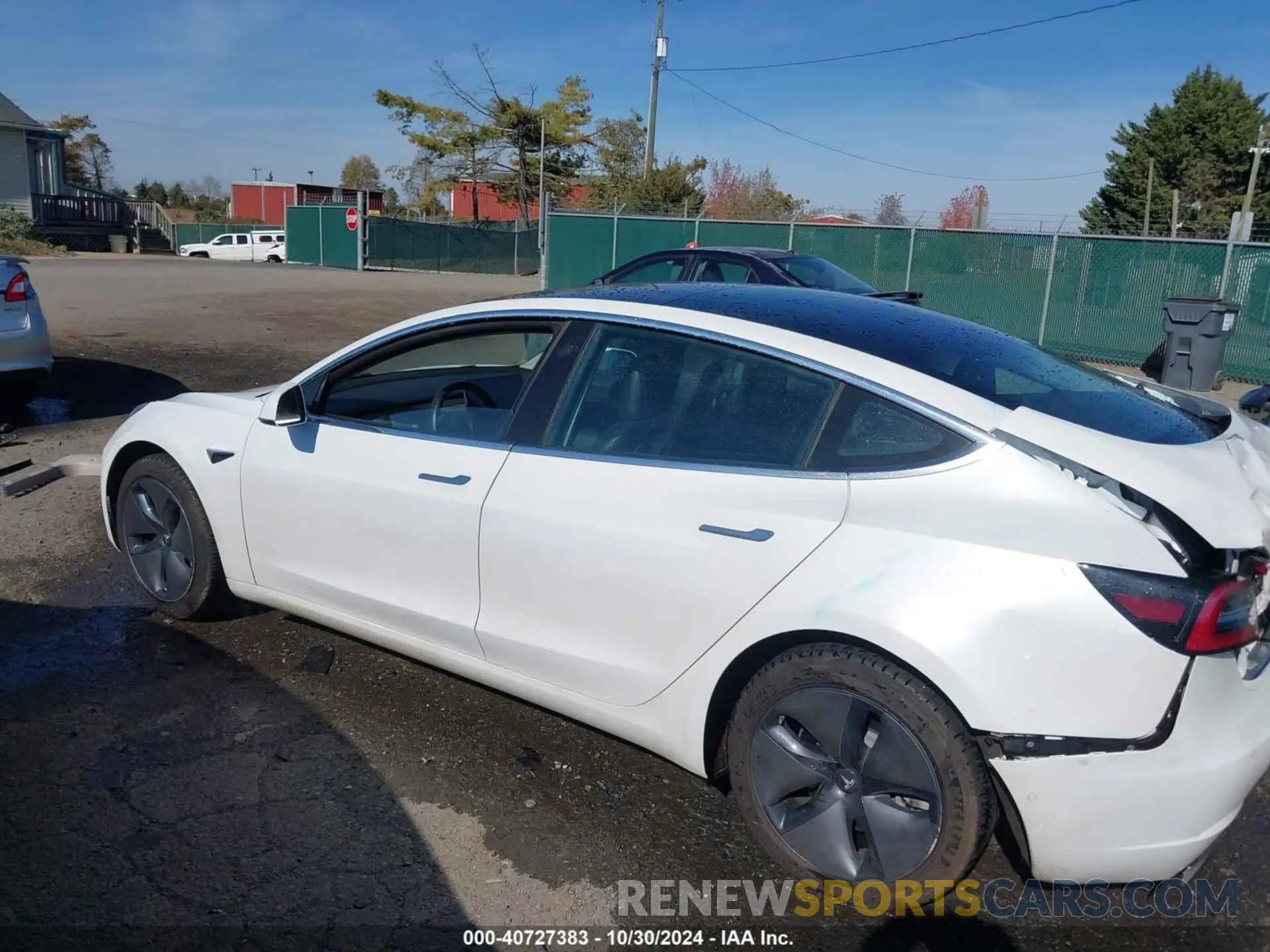 3 Photograph of a damaged car 5YJ3E1EA8KF309743 TESLA MODEL 3 2019