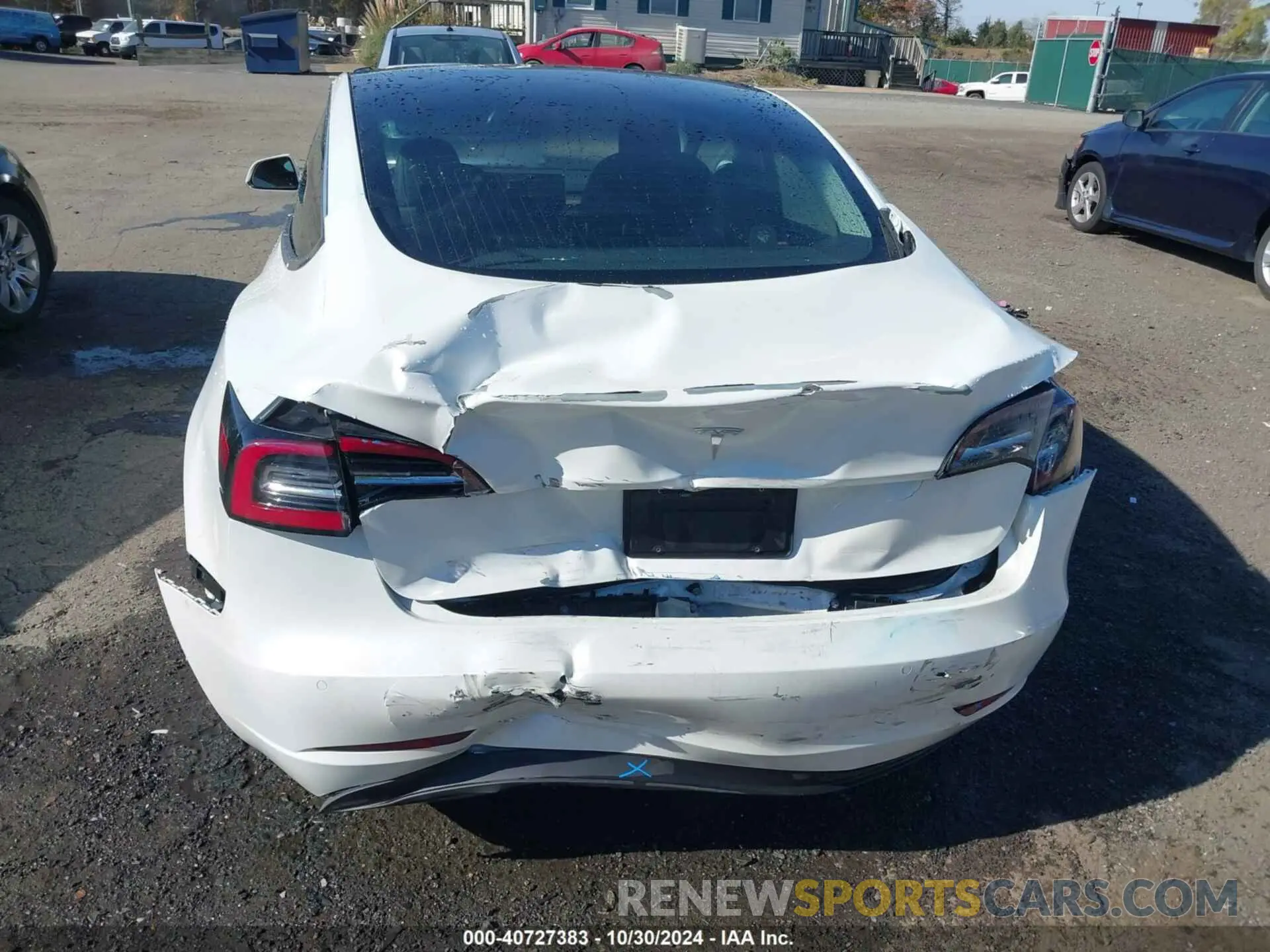 6 Photograph of a damaged car 5YJ3E1EA8KF309743 TESLA MODEL 3 2019