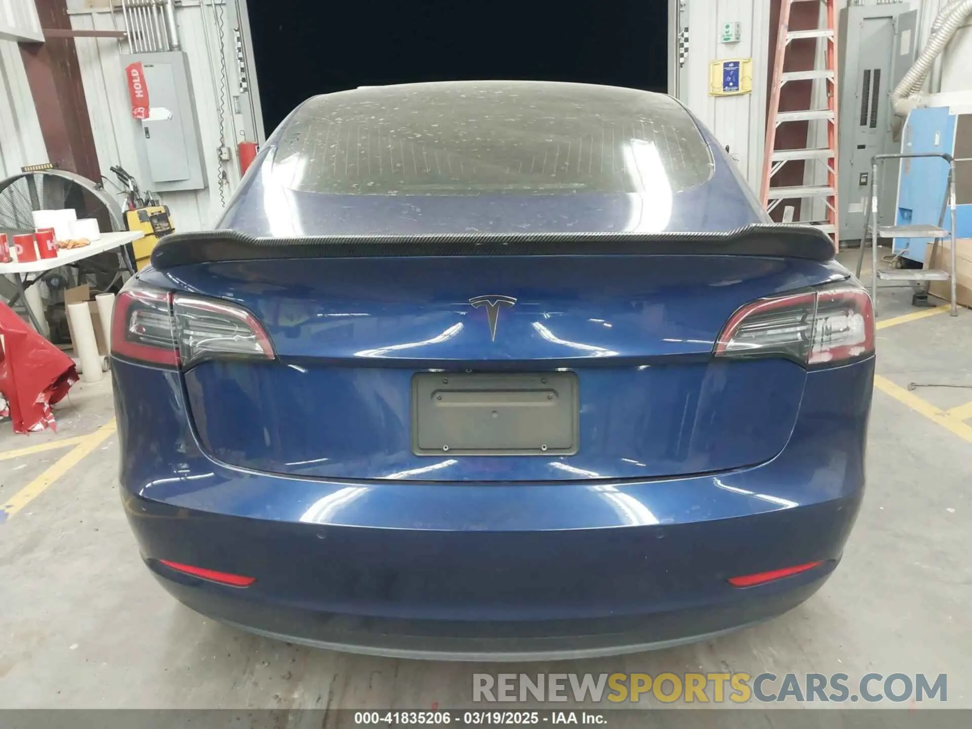 16 Photograph of a damaged car 5YJ3E1EA8KF311623 TESLA MODEL 3 2019