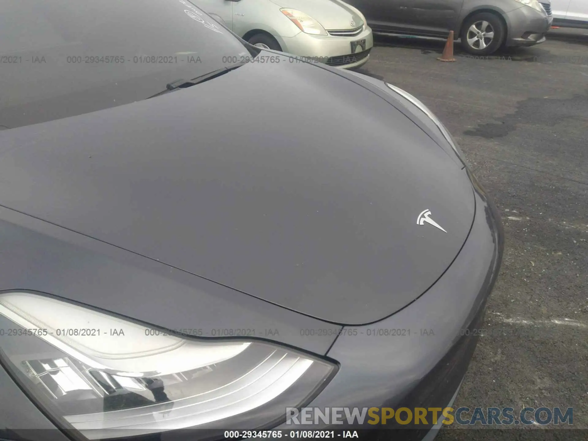 10 Photograph of a damaged car 5YJ3E1EA8KF312142 TESLA MODEL 3 2019