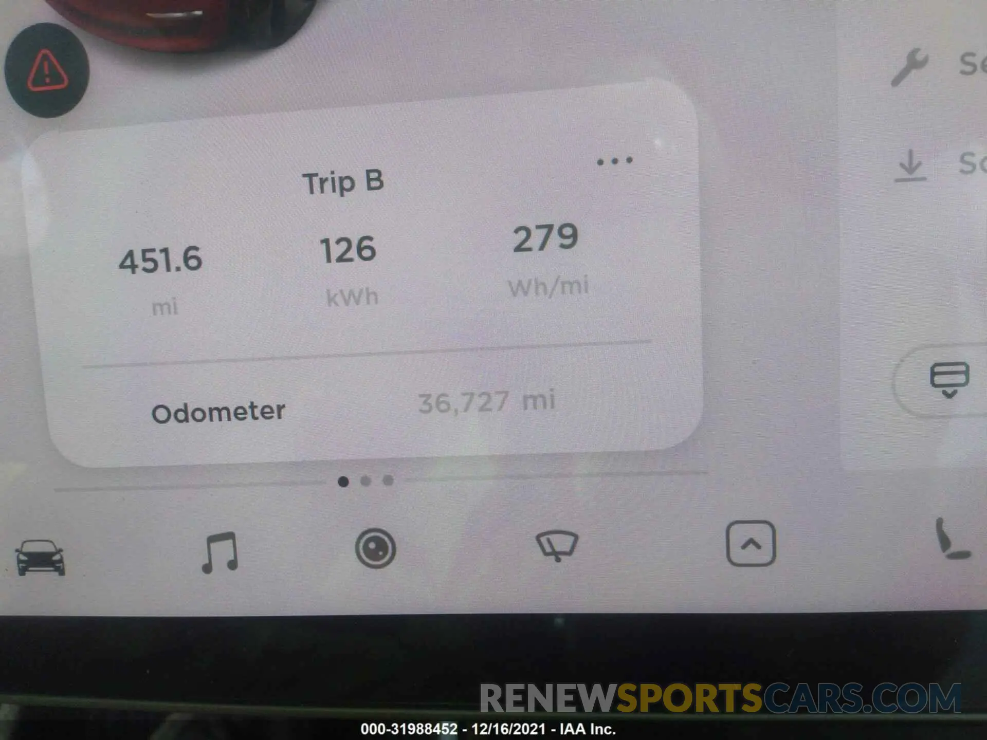 7 Photograph of a damaged car 5YJ3E1EA8KF312271 TESLA MODEL 3 2019