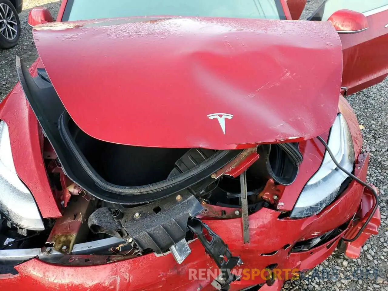 11 Photograph of a damaged car 5YJ3E1EA8KF313775 TESLA MODEL 3 2019