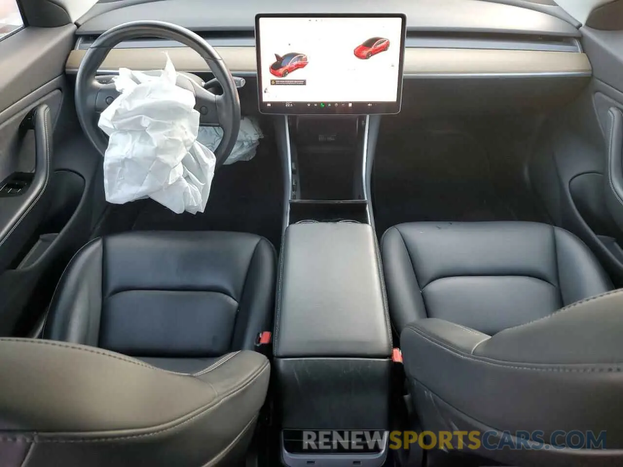 8 Photograph of a damaged car 5YJ3E1EA8KF313775 TESLA MODEL 3 2019