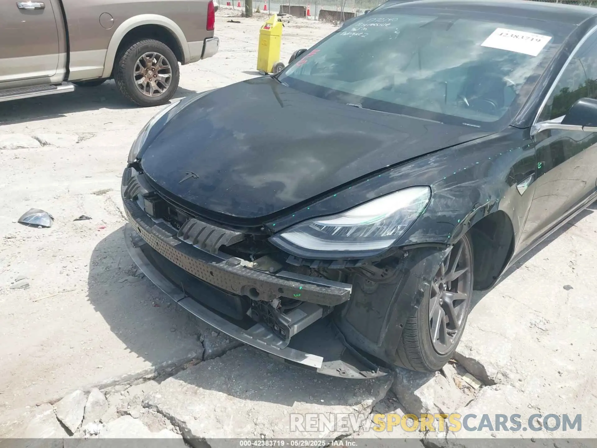 6 Photograph of a damaged car 5YJ3E1EA8KF317857 TESLA MODEL 3 2019