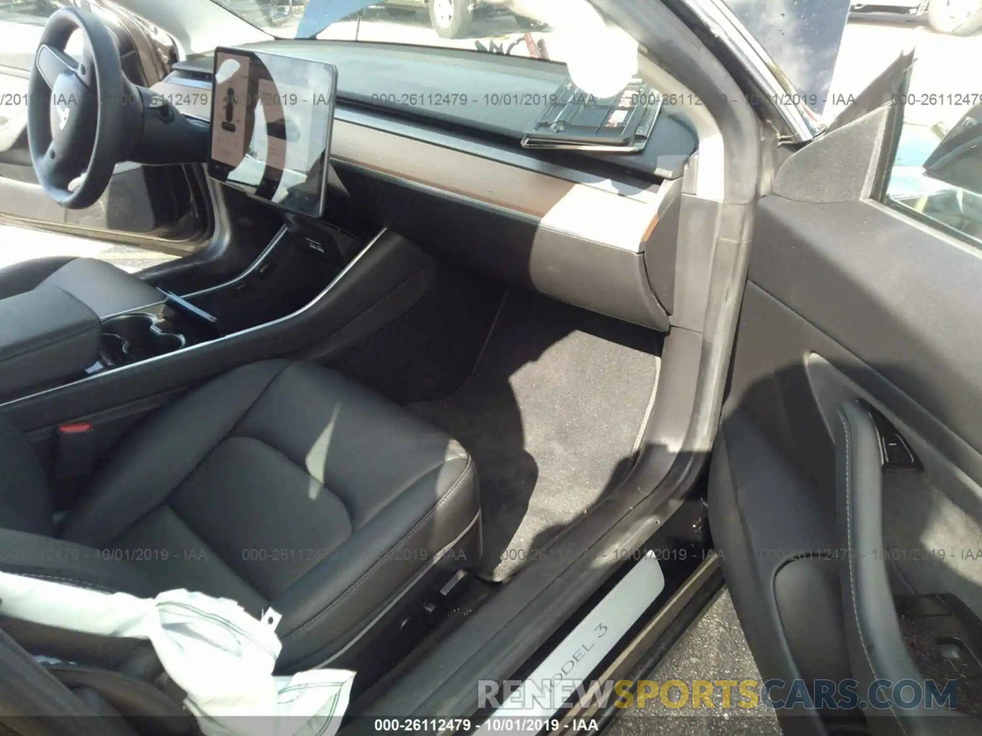 5 Photograph of a damaged car 5YJ3E1EA8KF325621 TESLA MODEL 3 2019