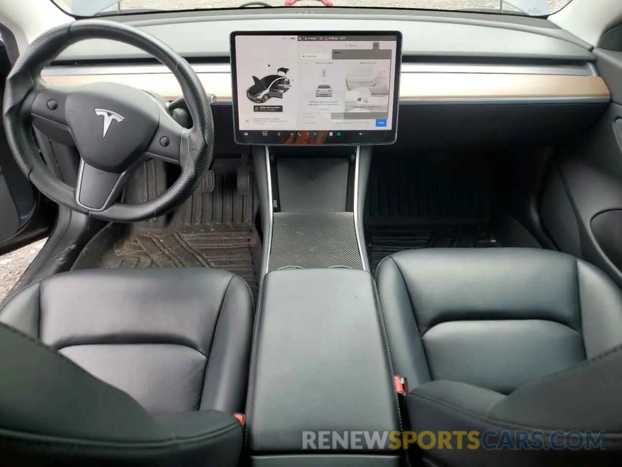 8 Photograph of a damaged car 5YJ3E1EA8KF326767 TESLA MODEL 3 2019