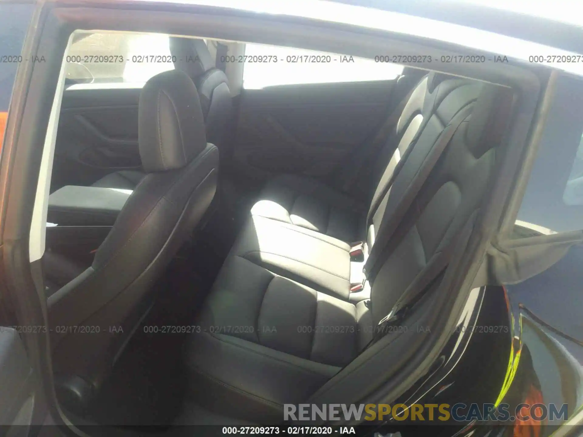 8 Photograph of a damaged car 5YJ3E1EA8KF361857 TESLA MODEL 3 2019