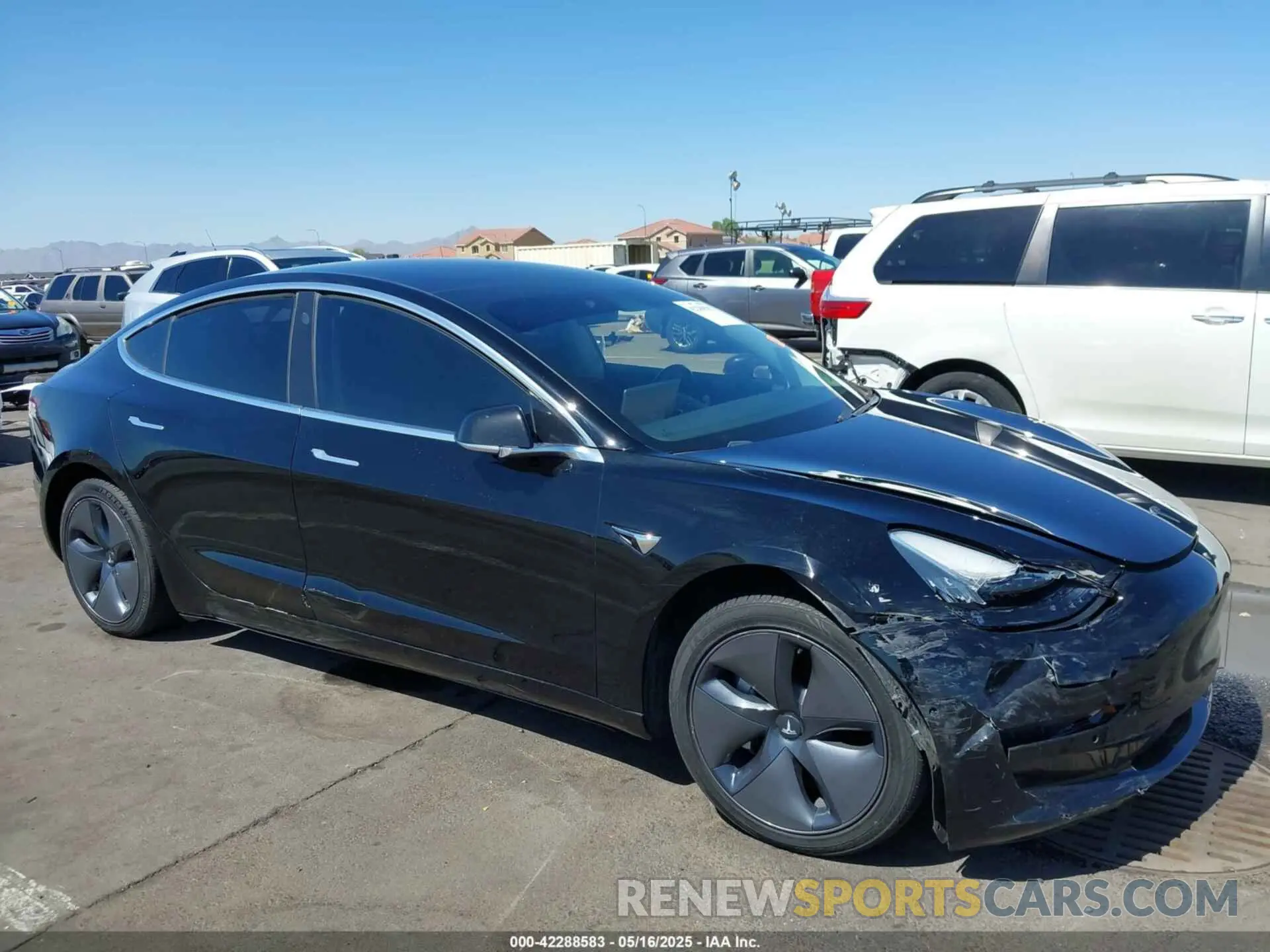 6 Photograph of a damaged car 5YJ3E1EA8KF395684 TESLA MODEL 3 2019