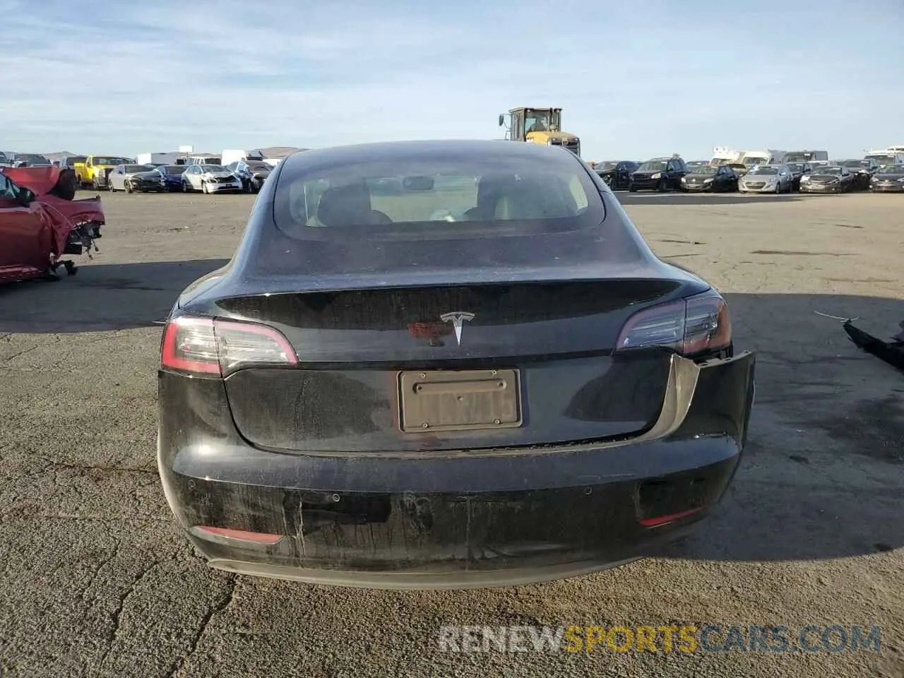 6 Photograph of a damaged car 5YJ3E1EA8KF398889 TESLA MODEL 3 2019