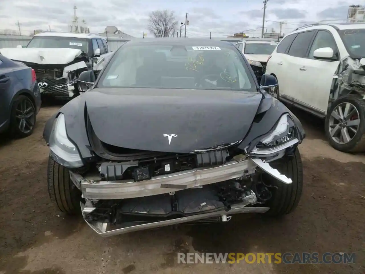 9 Photograph of a damaged car 5YJ3E1EA8KF399024 TESLA MODEL 3 2019