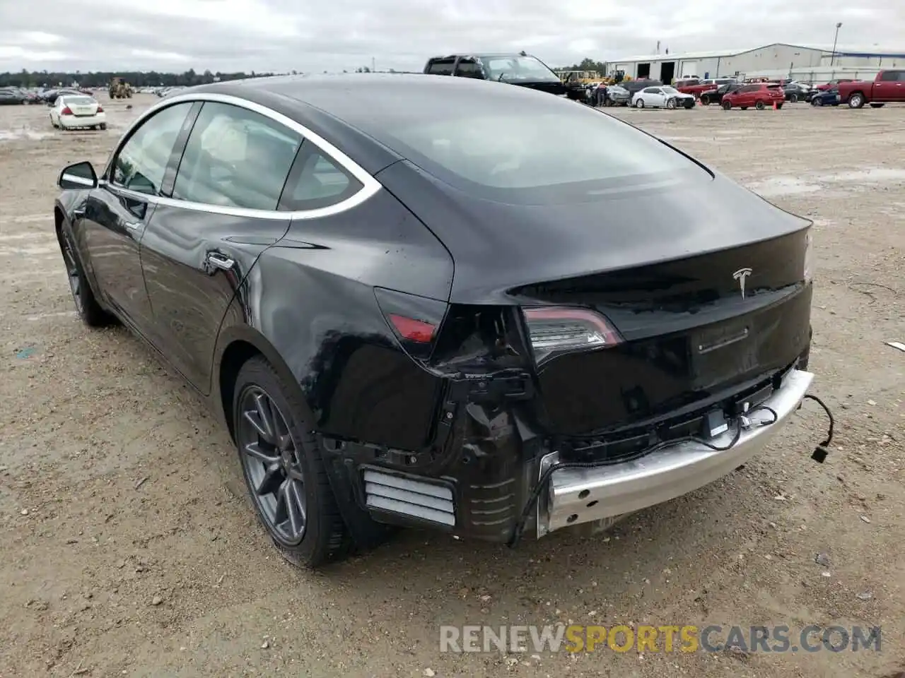 3 Photograph of a damaged car 5YJ3E1EA8KF399279 TESLA MODEL 3 2019