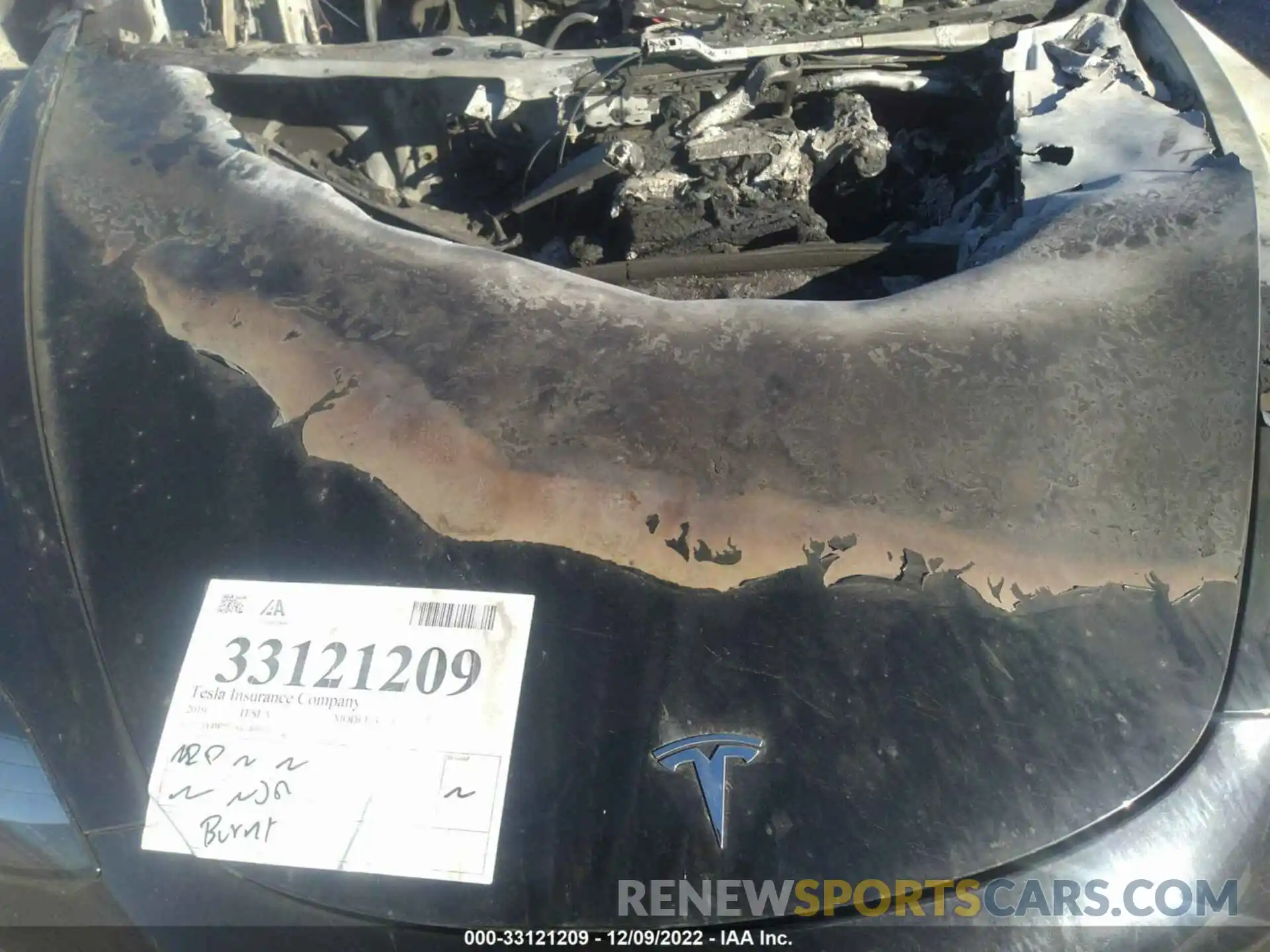 10 Photograph of a damaged car 5YJ3E1EA8KF400074 TESLA MODEL 3 2019