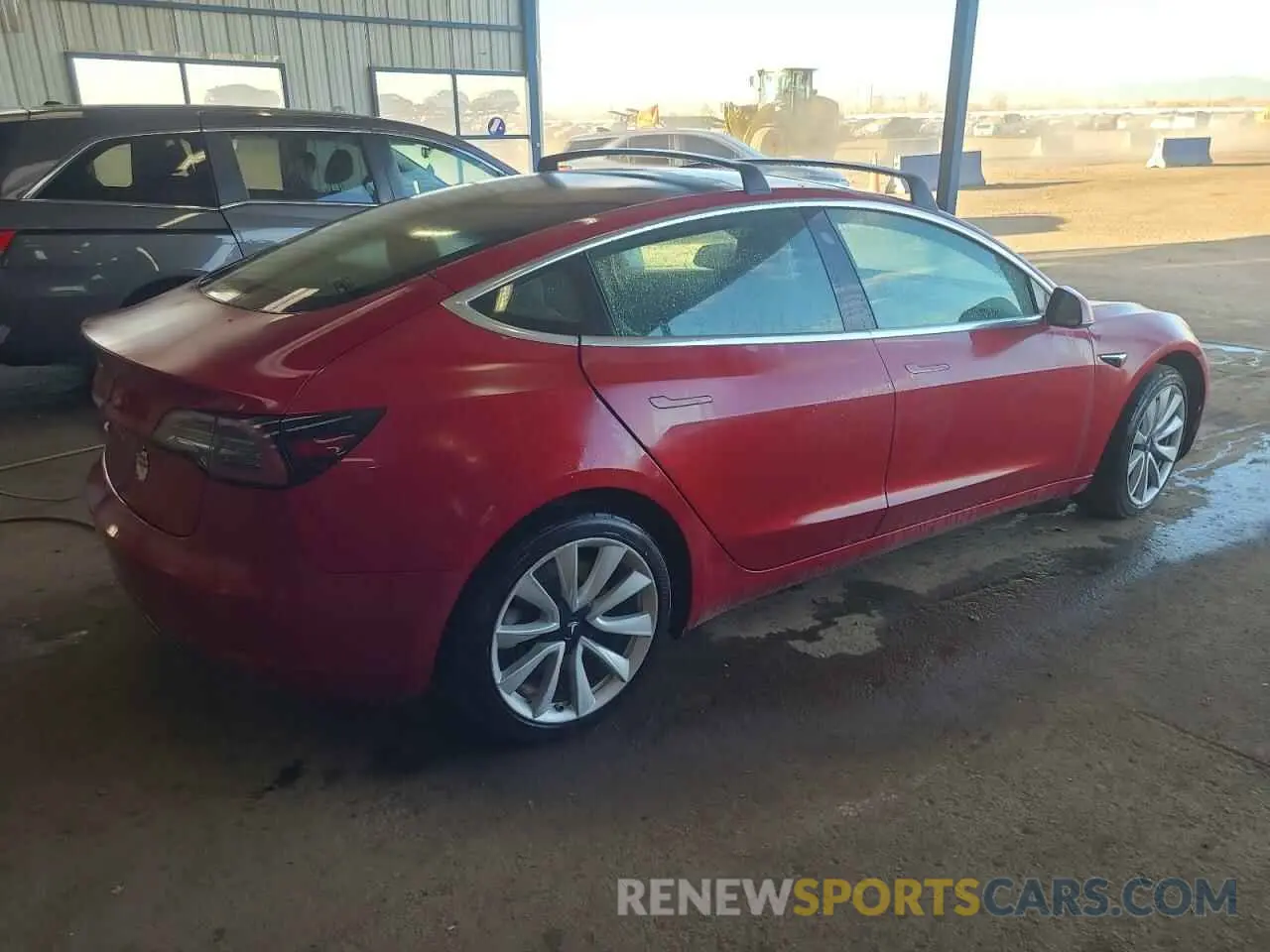3 Photograph of a damaged car 5YJ3E1EA8KF402536 TESLA MODEL 3 2019