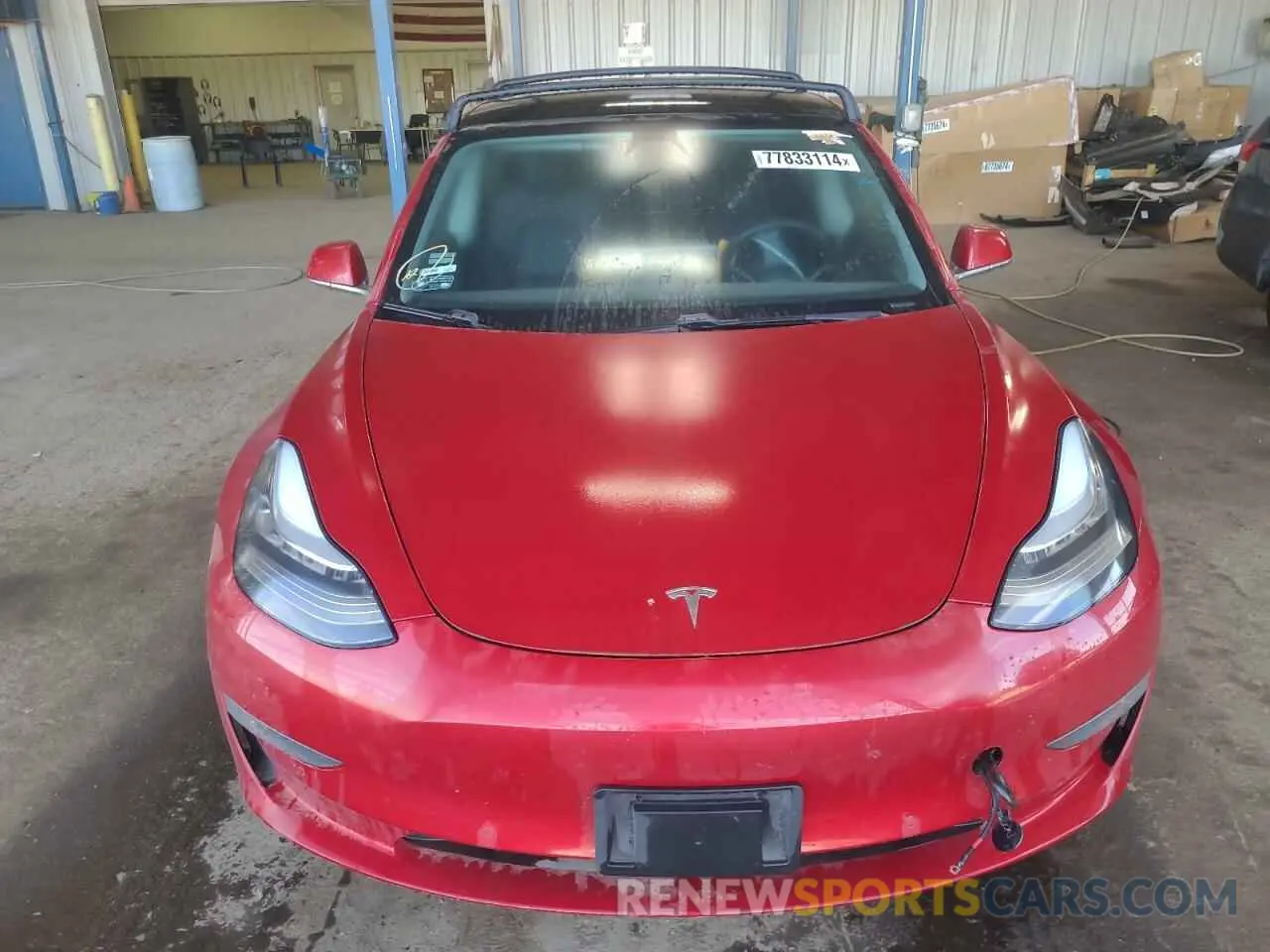 5 Photograph of a damaged car 5YJ3E1EA8KF402536 TESLA MODEL 3 2019