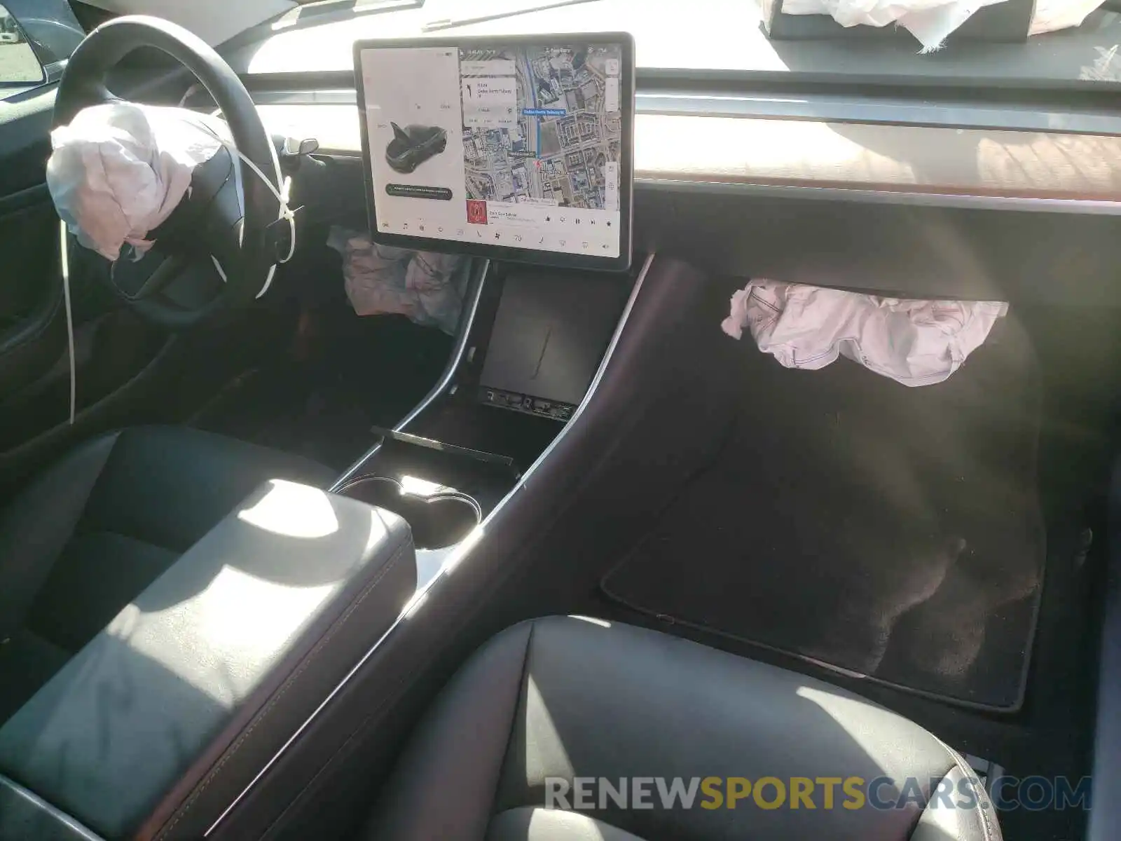 9 Photograph of a damaged car 5YJ3E1EA8KF411348 TESLA MODEL 3 2019