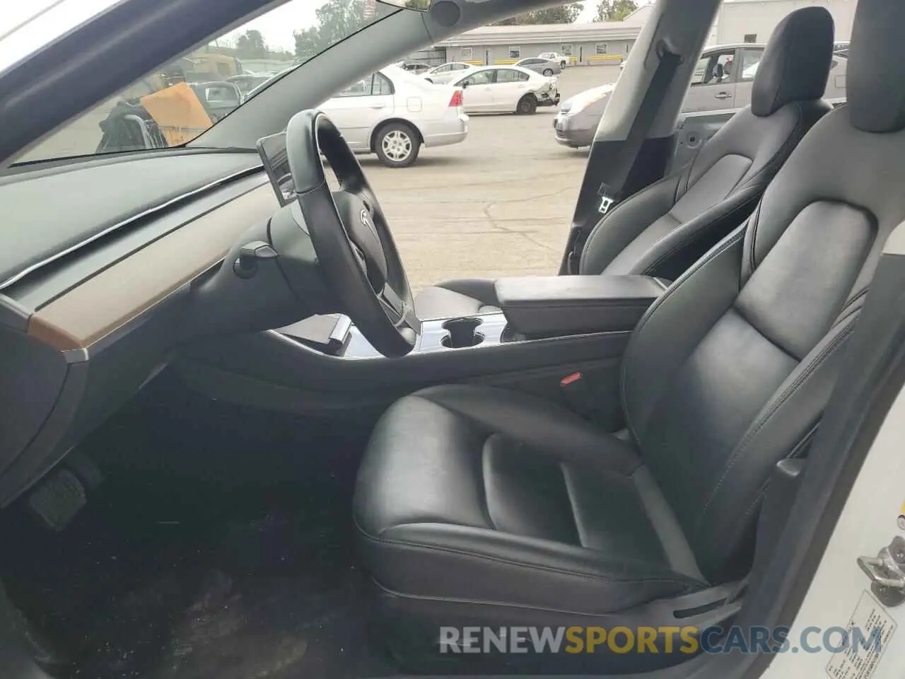 7 Photograph of a damaged car 5YJ3E1EA8KF412886 TESLA MODEL 3 2019