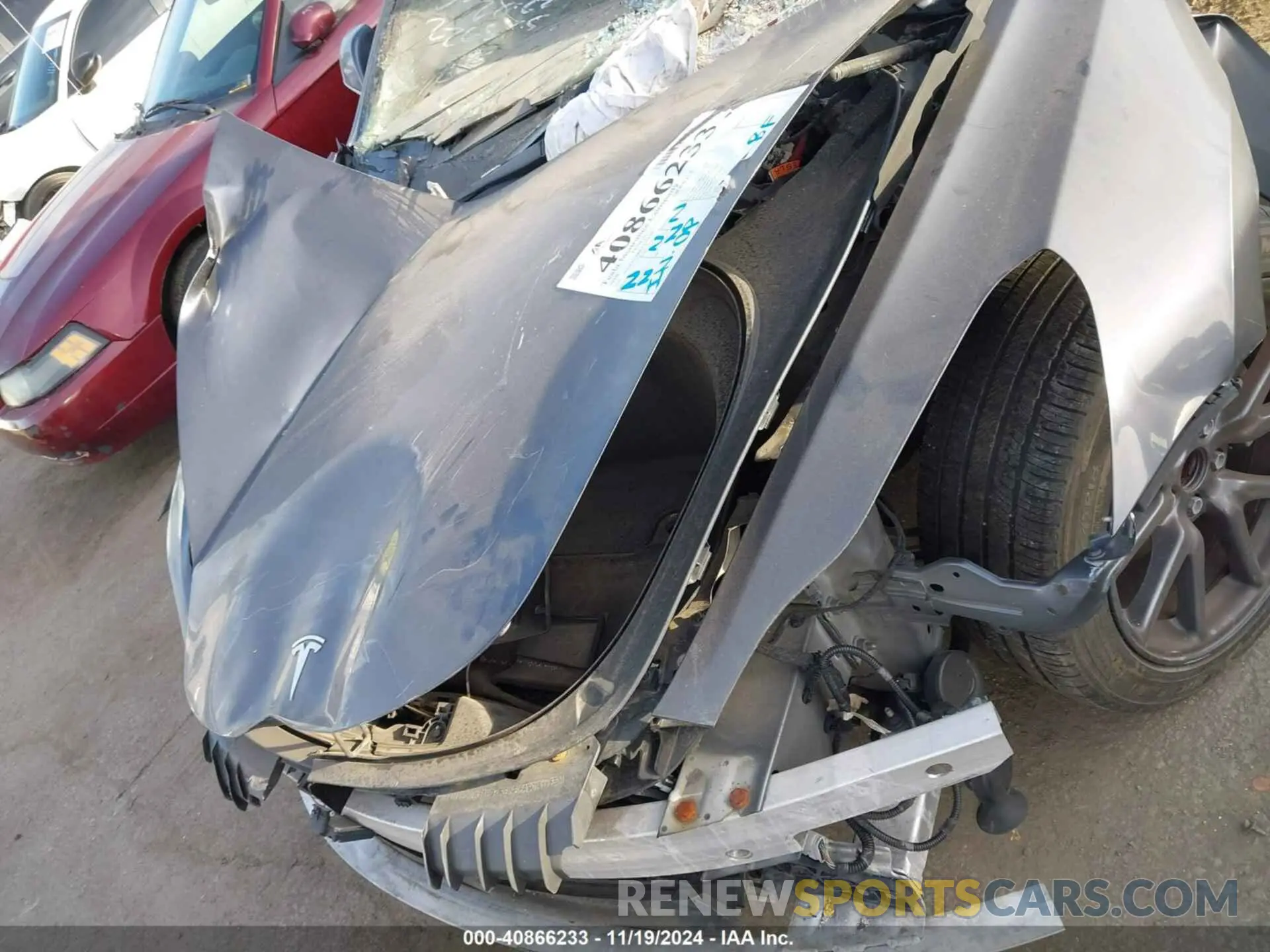10 Photograph of a damaged car 5YJ3E1EA8KF416159 TESLA MODEL 3 2019
