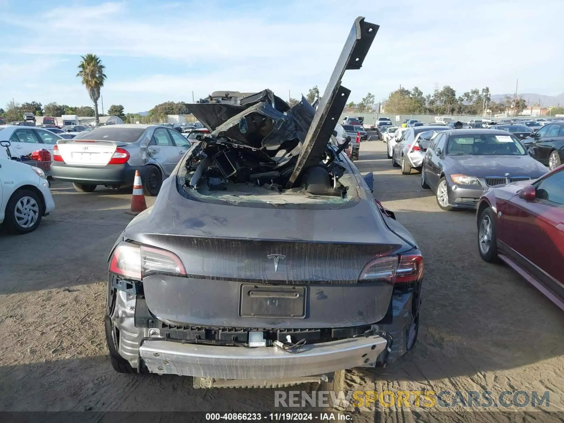 16 Photograph of a damaged car 5YJ3E1EA8KF416159 TESLA MODEL 3 2019