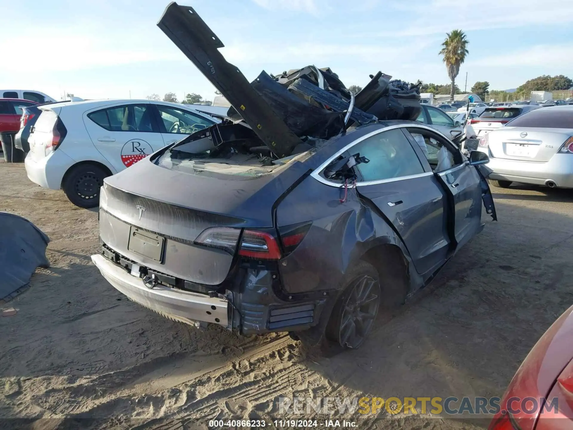 4 Photograph of a damaged car 5YJ3E1EA8KF416159 TESLA MODEL 3 2019