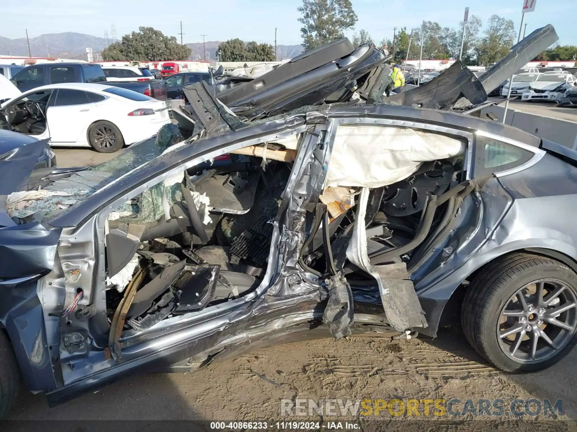 6 Photograph of a damaged car 5YJ3E1EA8KF416159 TESLA MODEL 3 2019