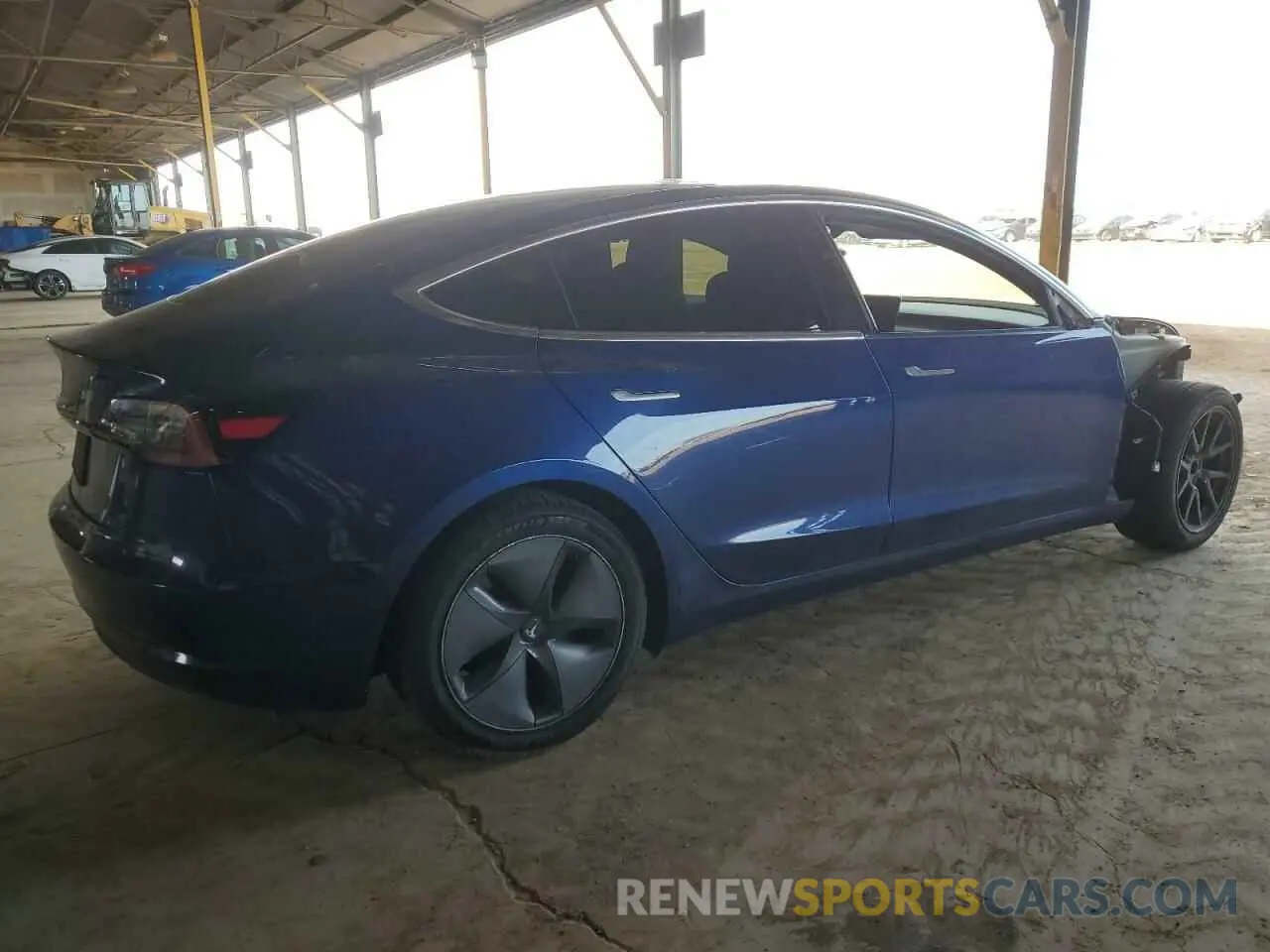 3 Photograph of a damaged car 5YJ3E1EA8KF416467 TESLA MODEL 3 2019