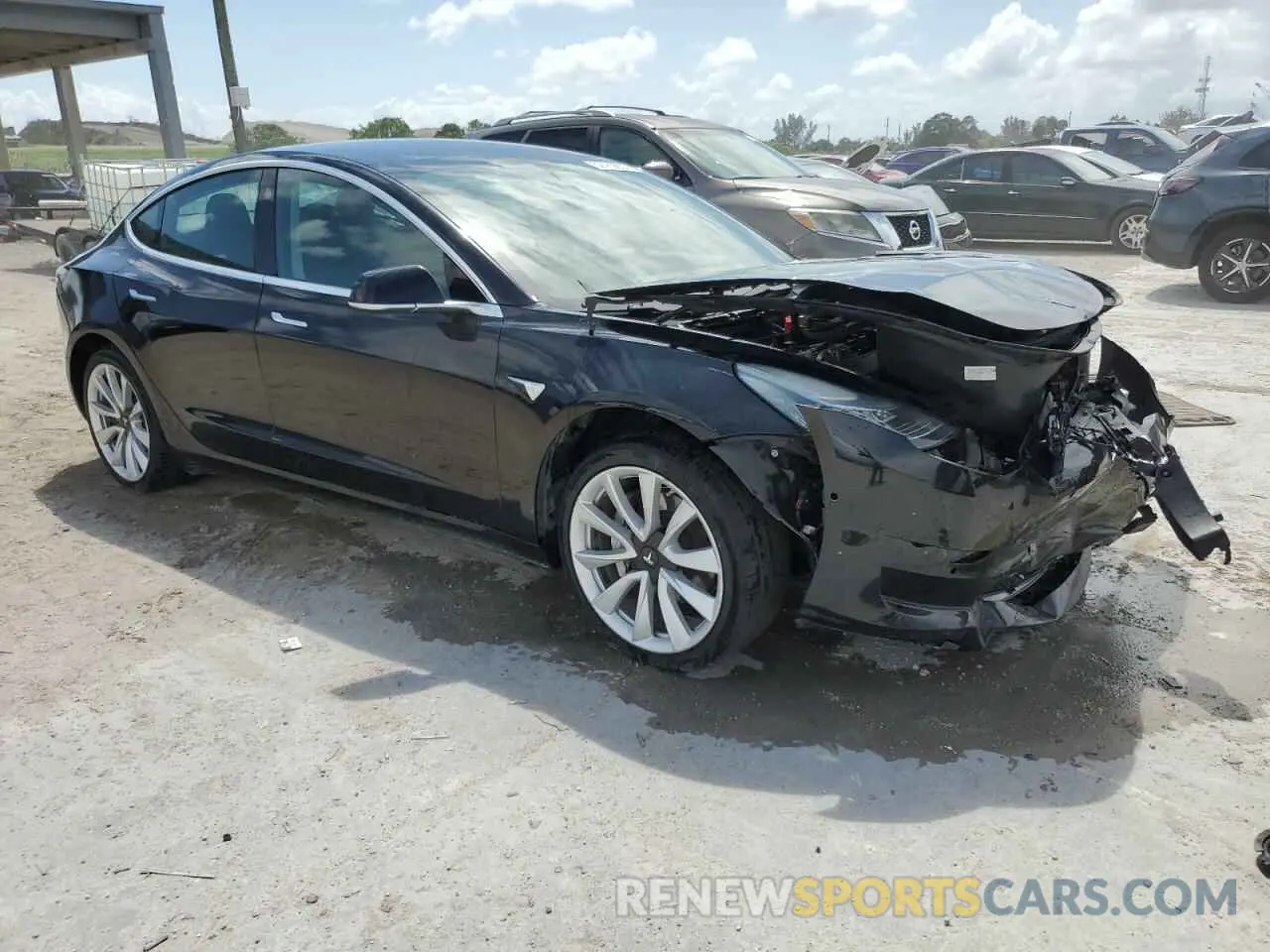 4 Photograph of a damaged car 5YJ3E1EA8KF417067 TESLA MODEL 3 2019