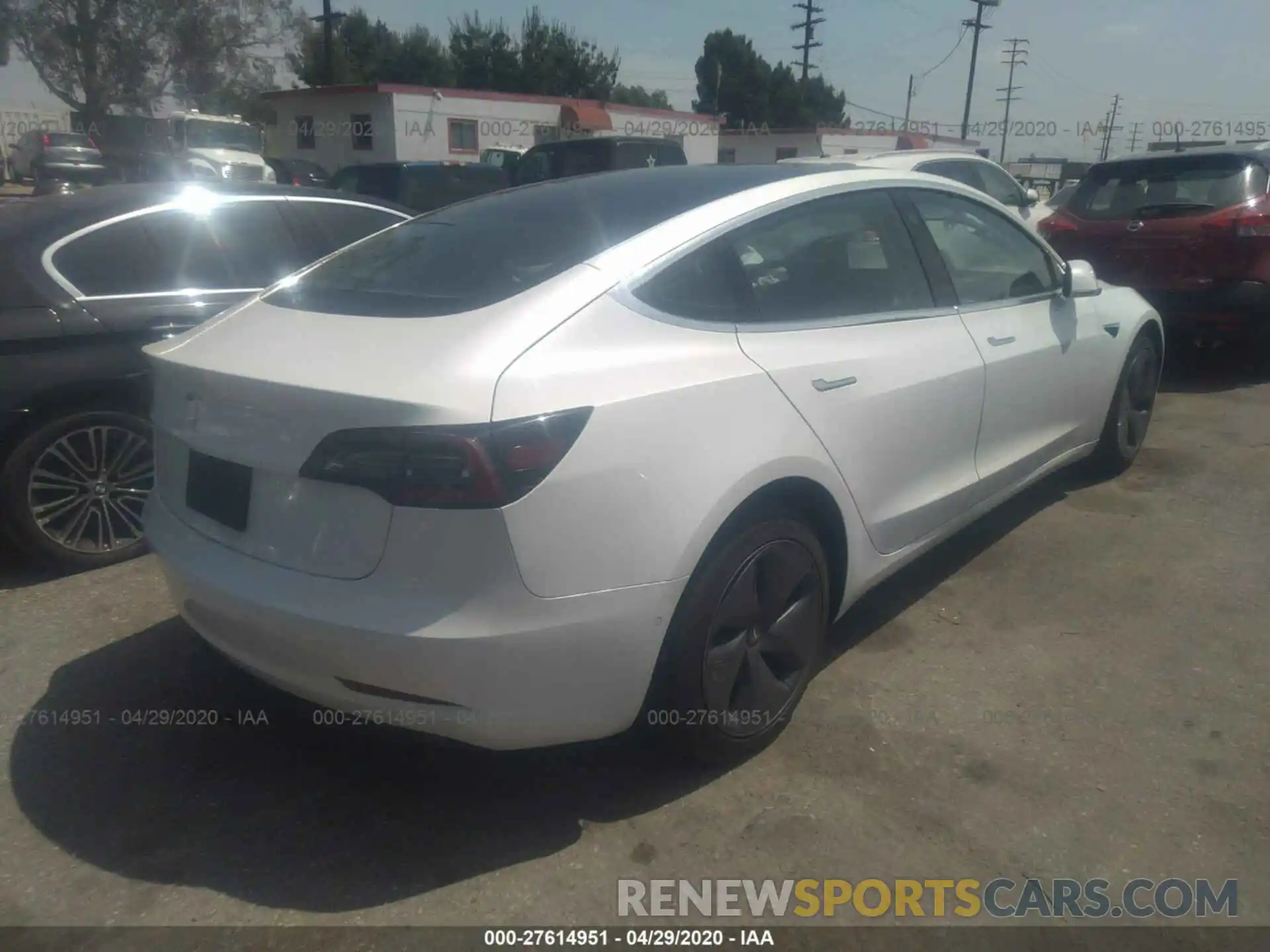 4 Photograph of a damaged car 5YJ3E1EA8KF423015 TESLA MODEL 3 2019