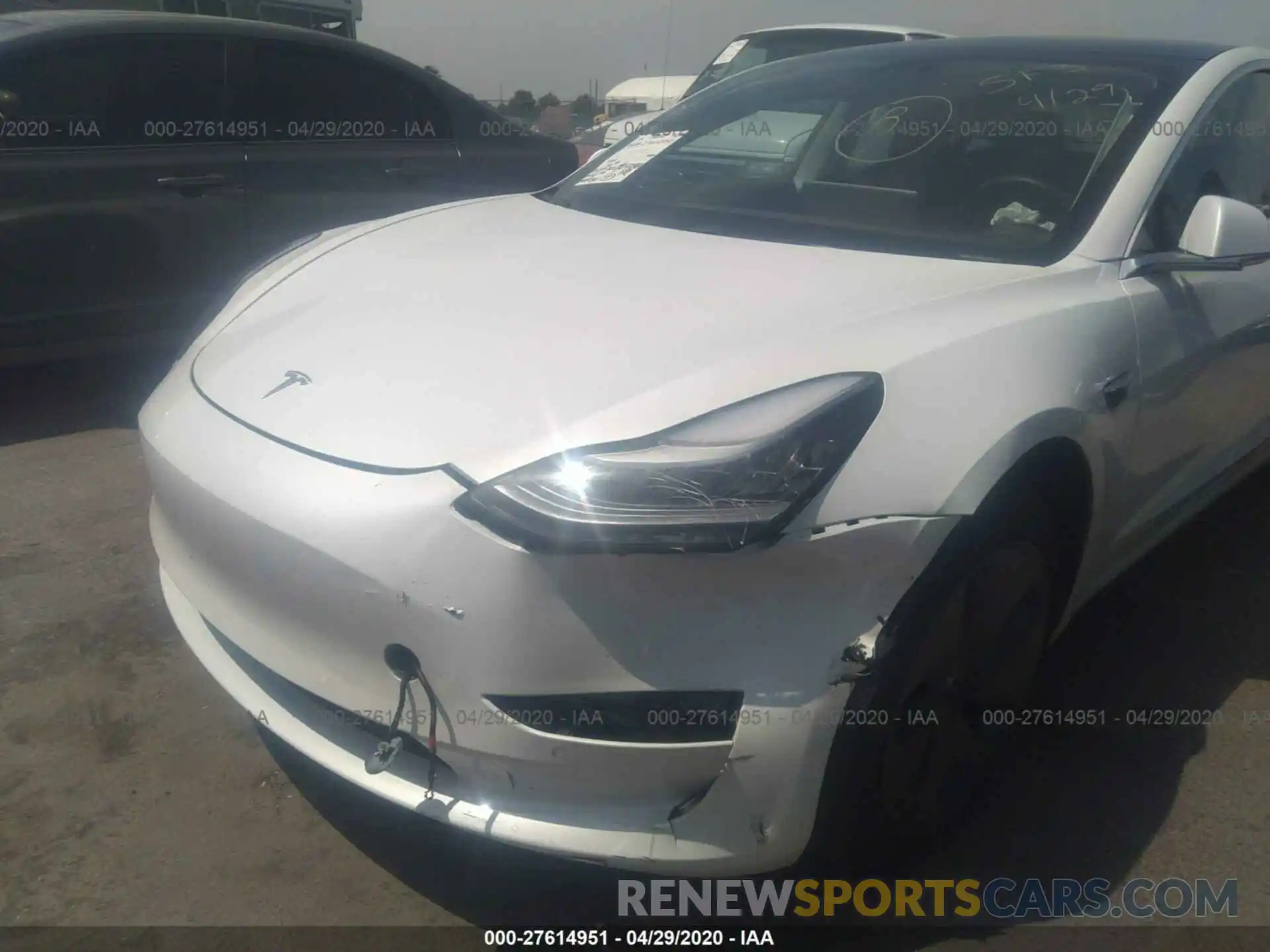 6 Photograph of a damaged car 5YJ3E1EA8KF423015 TESLA MODEL 3 2019