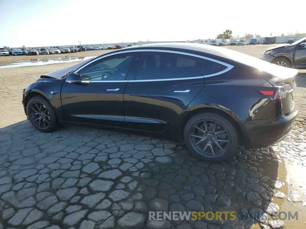 2 Photograph of a damaged car 5YJ3E1EA8KF424584 TESLA MODEL 3 2019