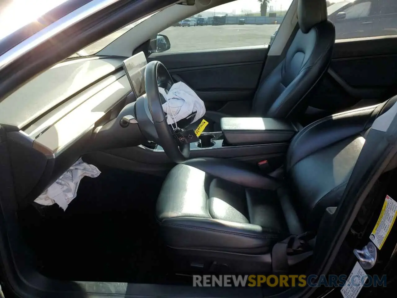 7 Photograph of a damaged car 5YJ3E1EA8KF424584 TESLA MODEL 3 2019