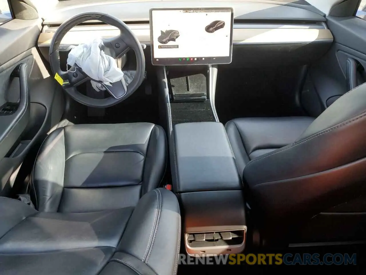 8 Photograph of a damaged car 5YJ3E1EA8KF424584 TESLA MODEL 3 2019