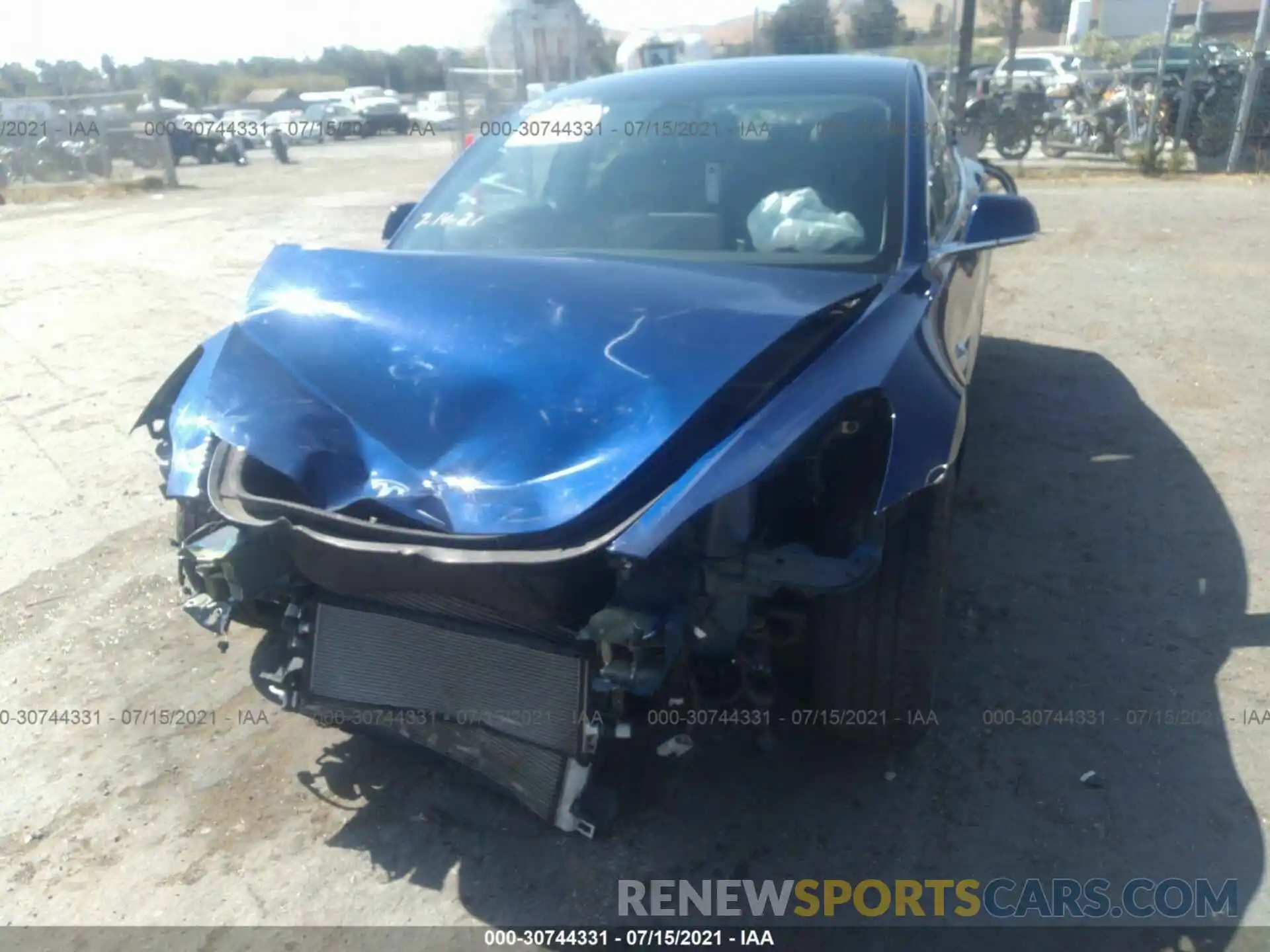 6 Photograph of a damaged car 5YJ3E1EA8KF427095 TESLA MODEL 3 2019