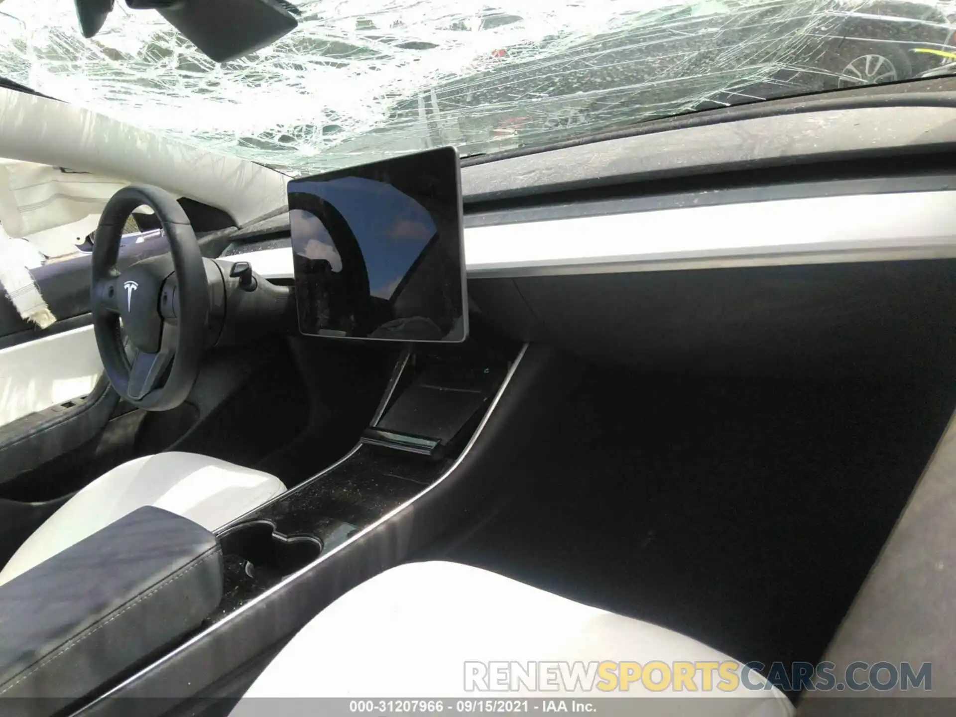 5 Photograph of a damaged car 5YJ3E1EA8KF431387 TESLA MODEL 3 2019