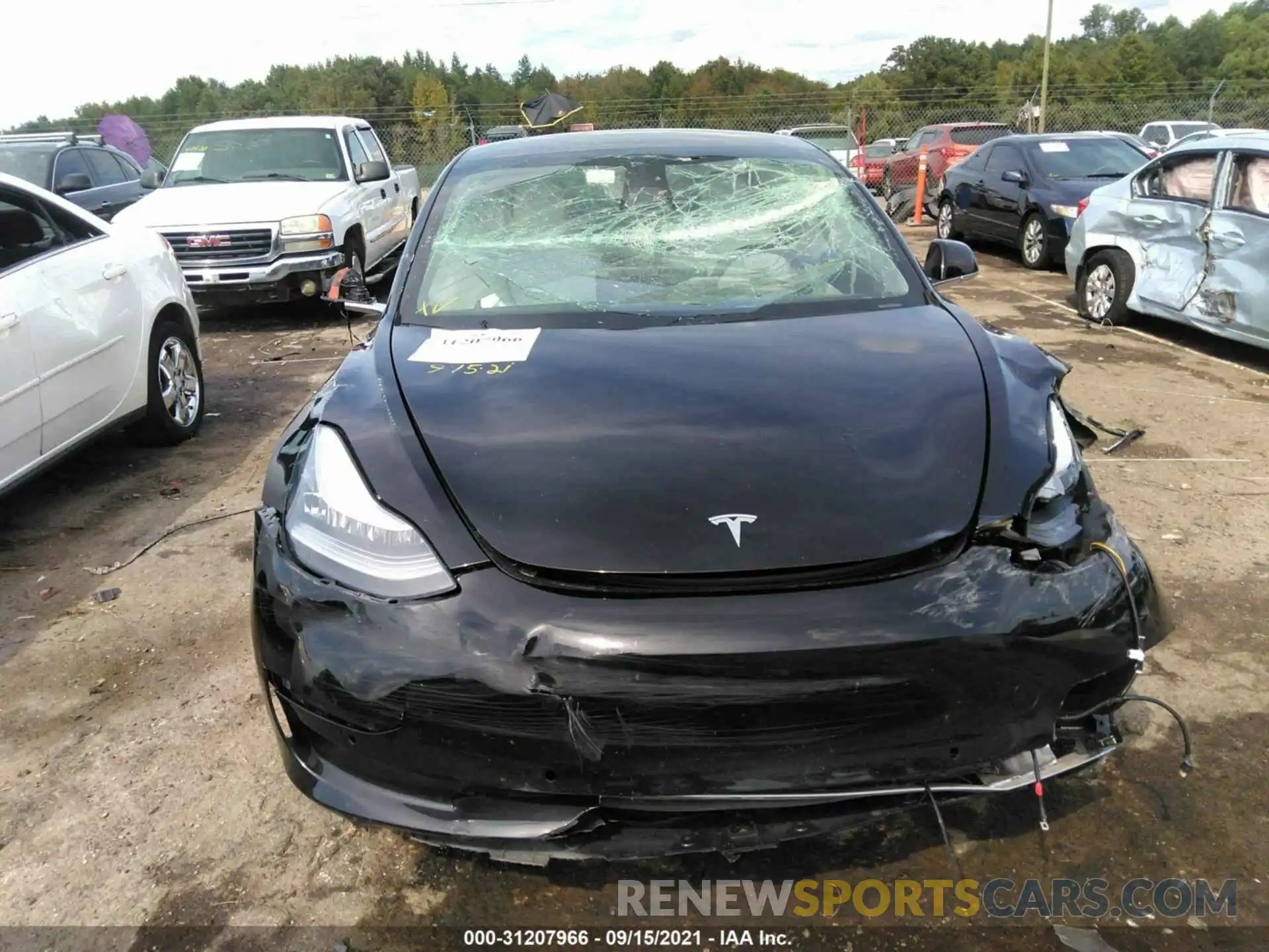 6 Photograph of a damaged car 5YJ3E1EA8KF431387 TESLA MODEL 3 2019