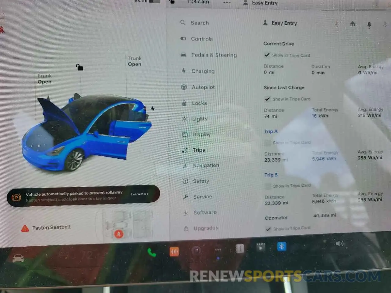 9 Photograph of a damaged car 5YJ3E1EA8KF436363 TESLA MODEL 3 2019