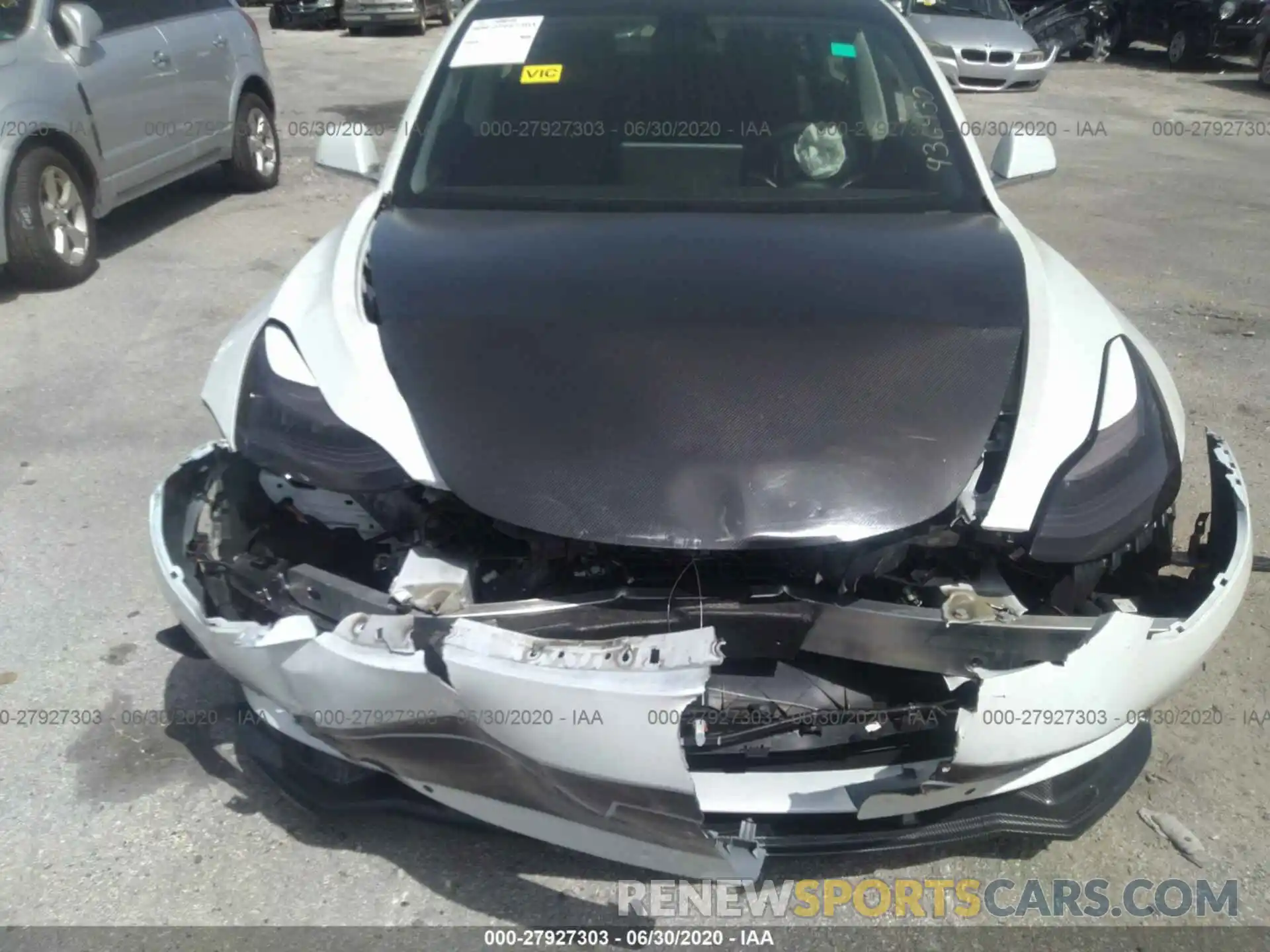 6 Photograph of a damaged car 5YJ3E1EA8KF436430 TESLA MODEL 3 2019