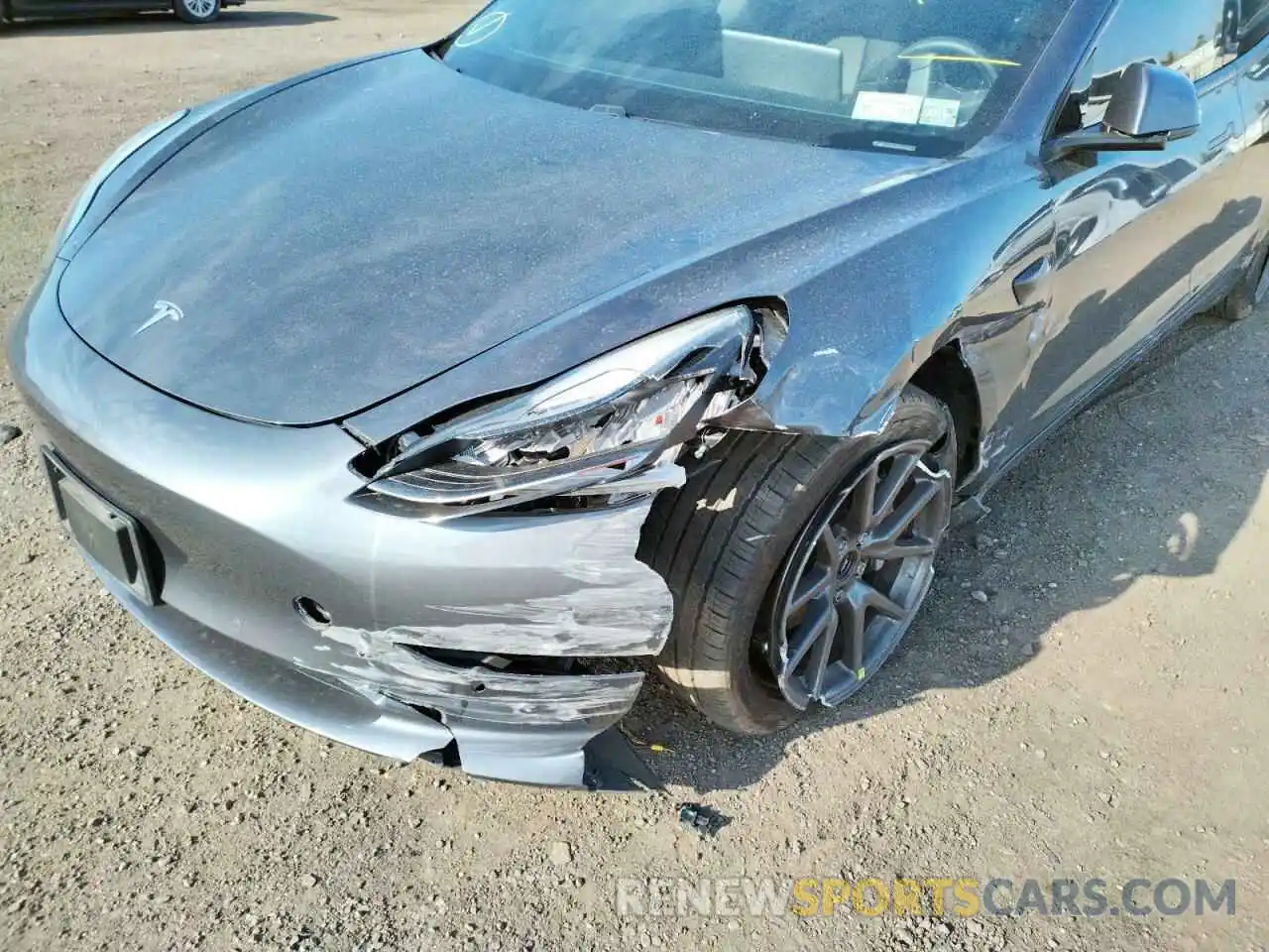 9 Photograph of a damaged car 5YJ3E1EA8KF436492 TESLA MODEL 3 2019