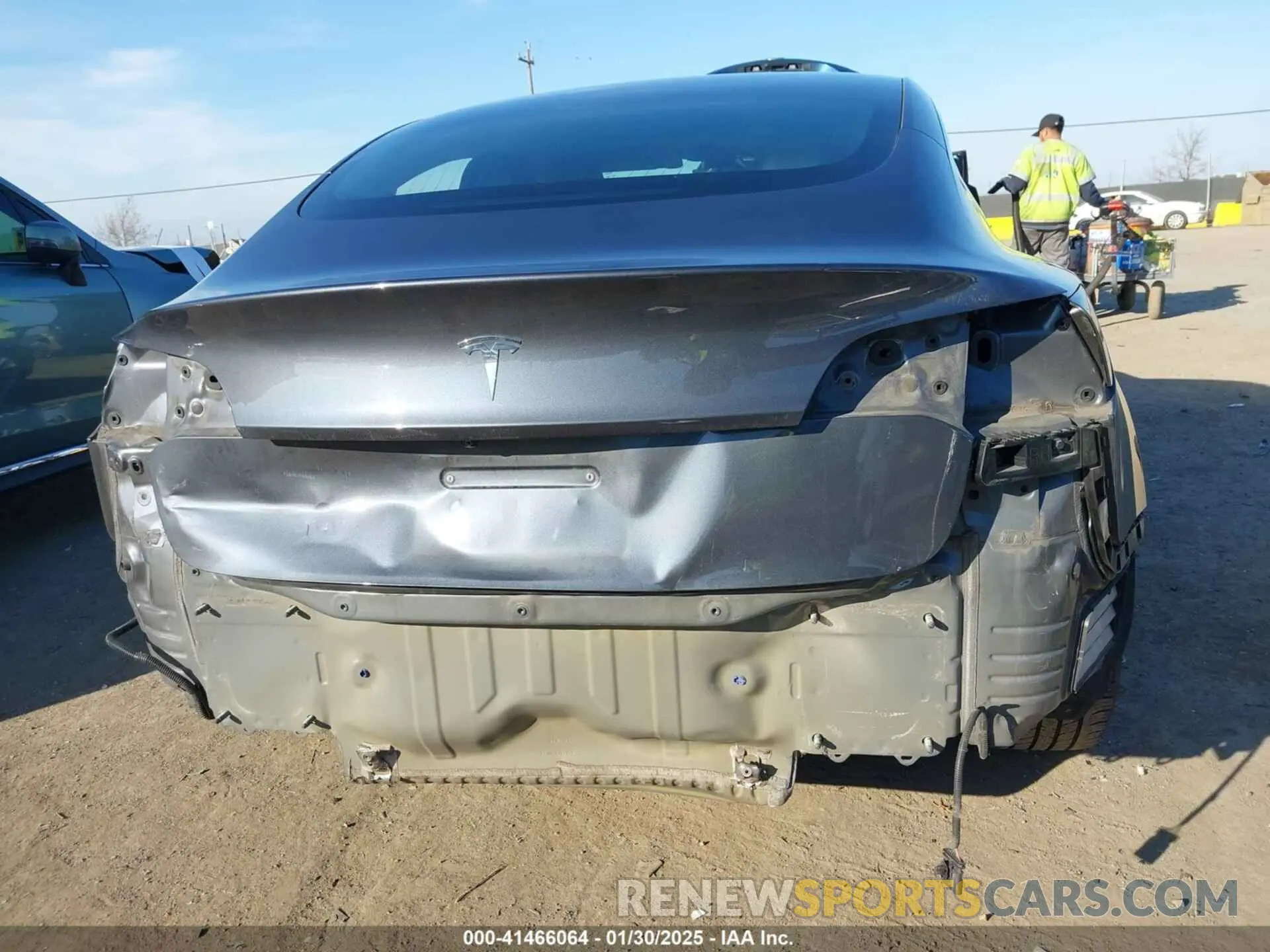 6 Photograph of a damaged car 5YJ3E1EA8KF447296 TESLA MODEL 3 2019